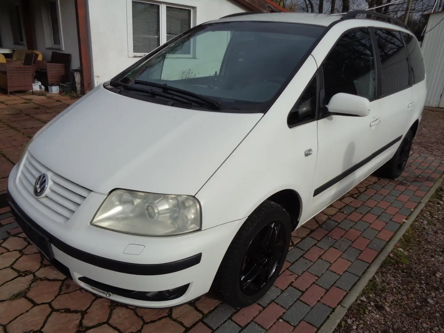 Volkswagen Sharan 1.9 TDI Family -KEIN TÜV -NUR EXPORT!!!!! Blanc - 1