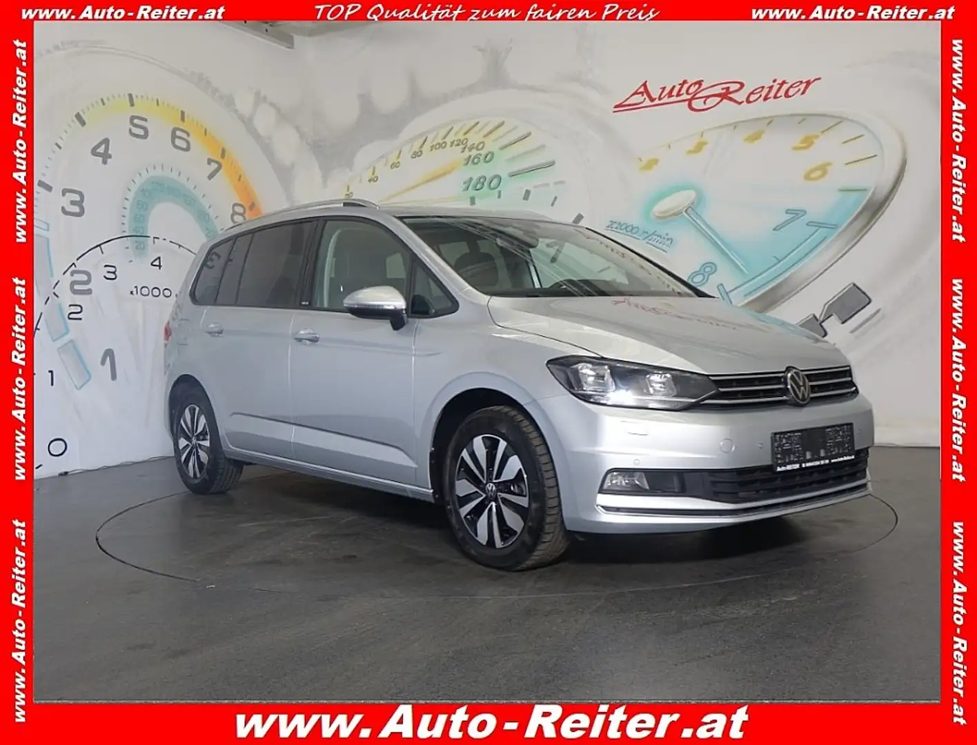 Volkswagen Touran Highline 2,0 TDI DSG *7 SITZE, LED, NAVI, ACC, ... Silber - 1