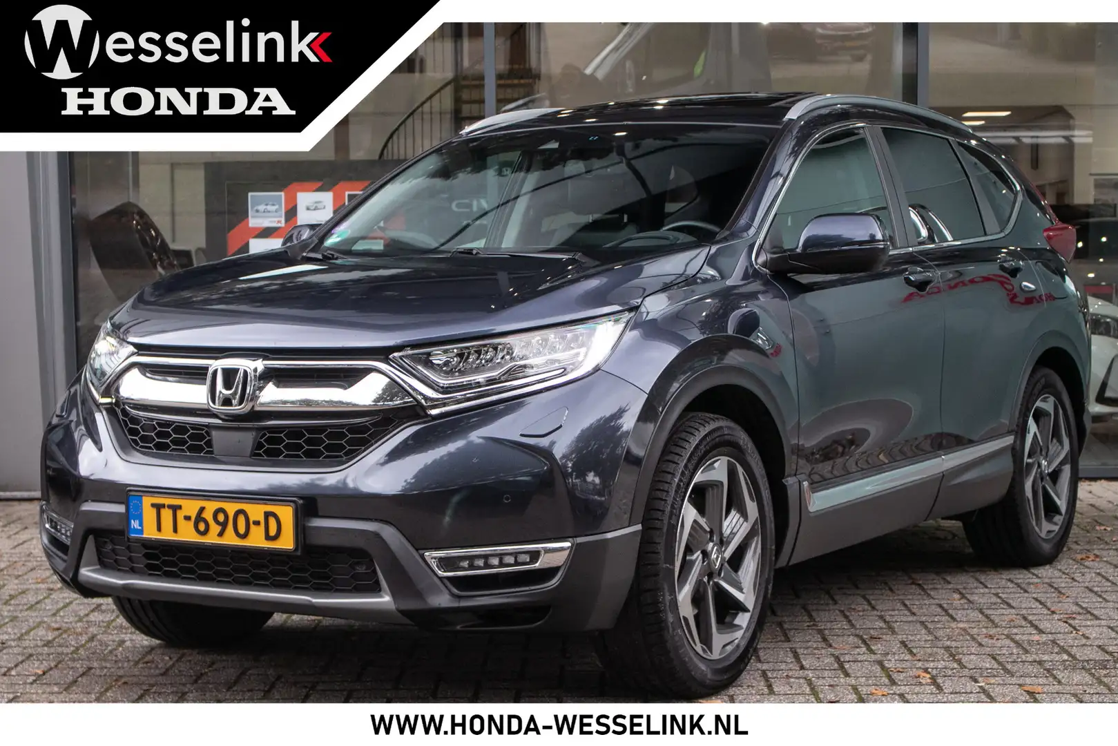 Honda CR-V 1.5T AWD Executive Automaat - Schuifdak | Leder | Blauw - 1