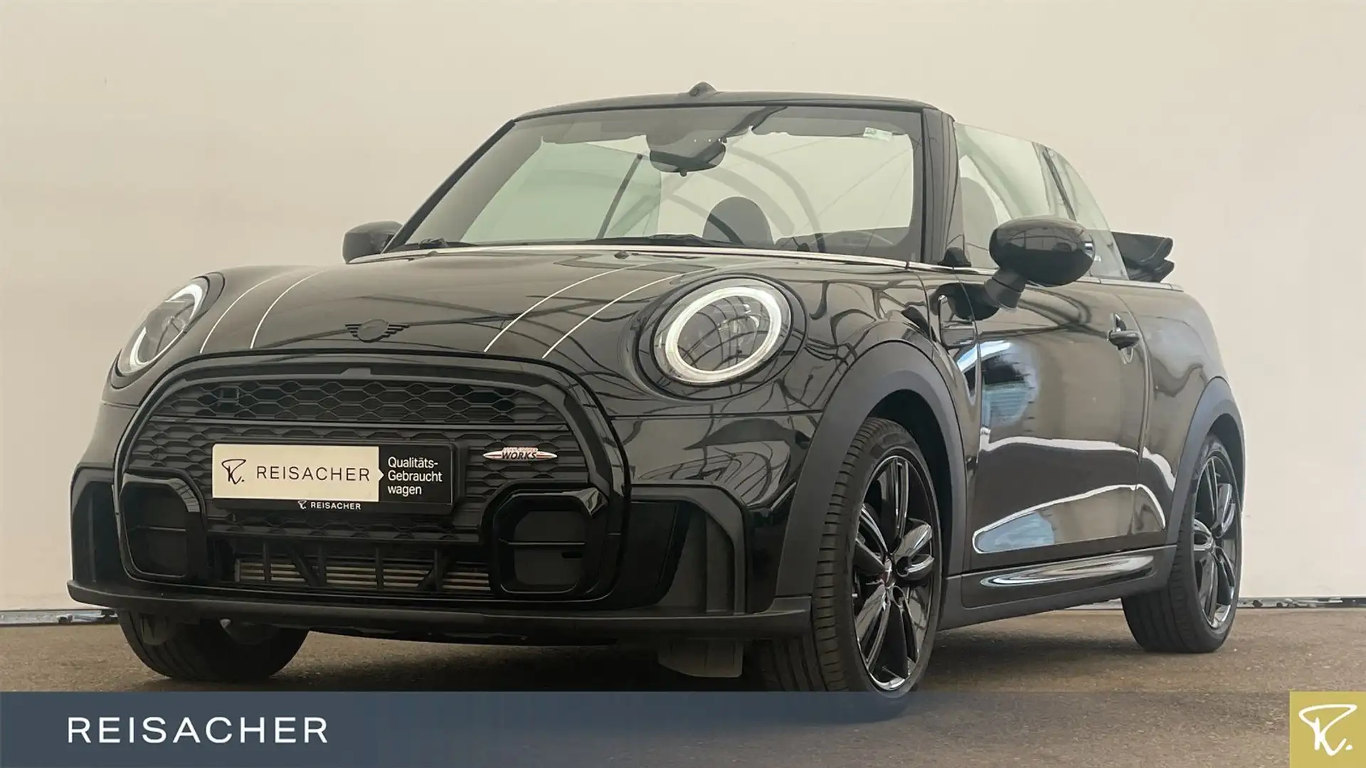 MINI Cooper Cabrio A JCW Trim LED SHZ PDC KliA 17"LM Fekete - 1