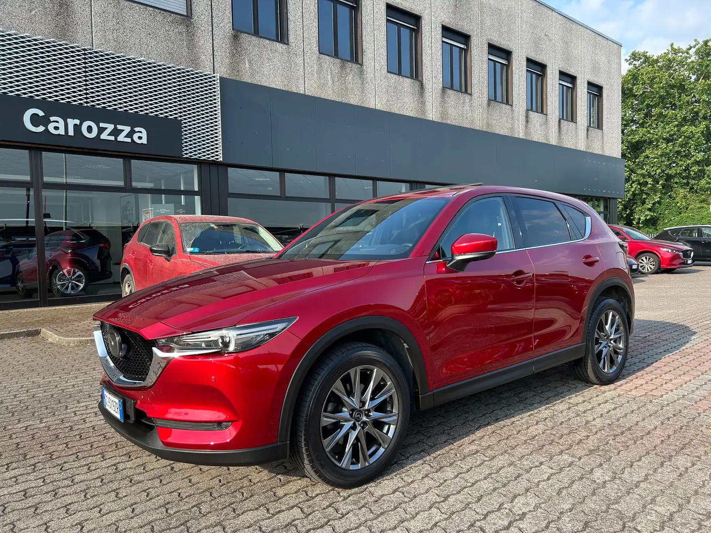Mazda CX-5 CX-5 2.2 Signature awd 184cv auto my19 Rosso - 1