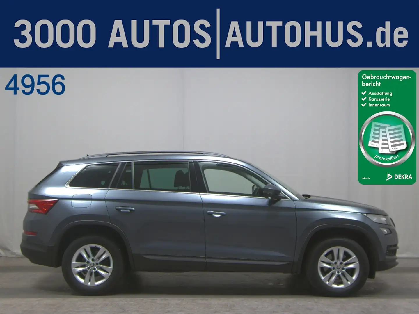 Skoda Kodiaq 1.5 TSI Ambition Shz PDC Klima Grau - 1