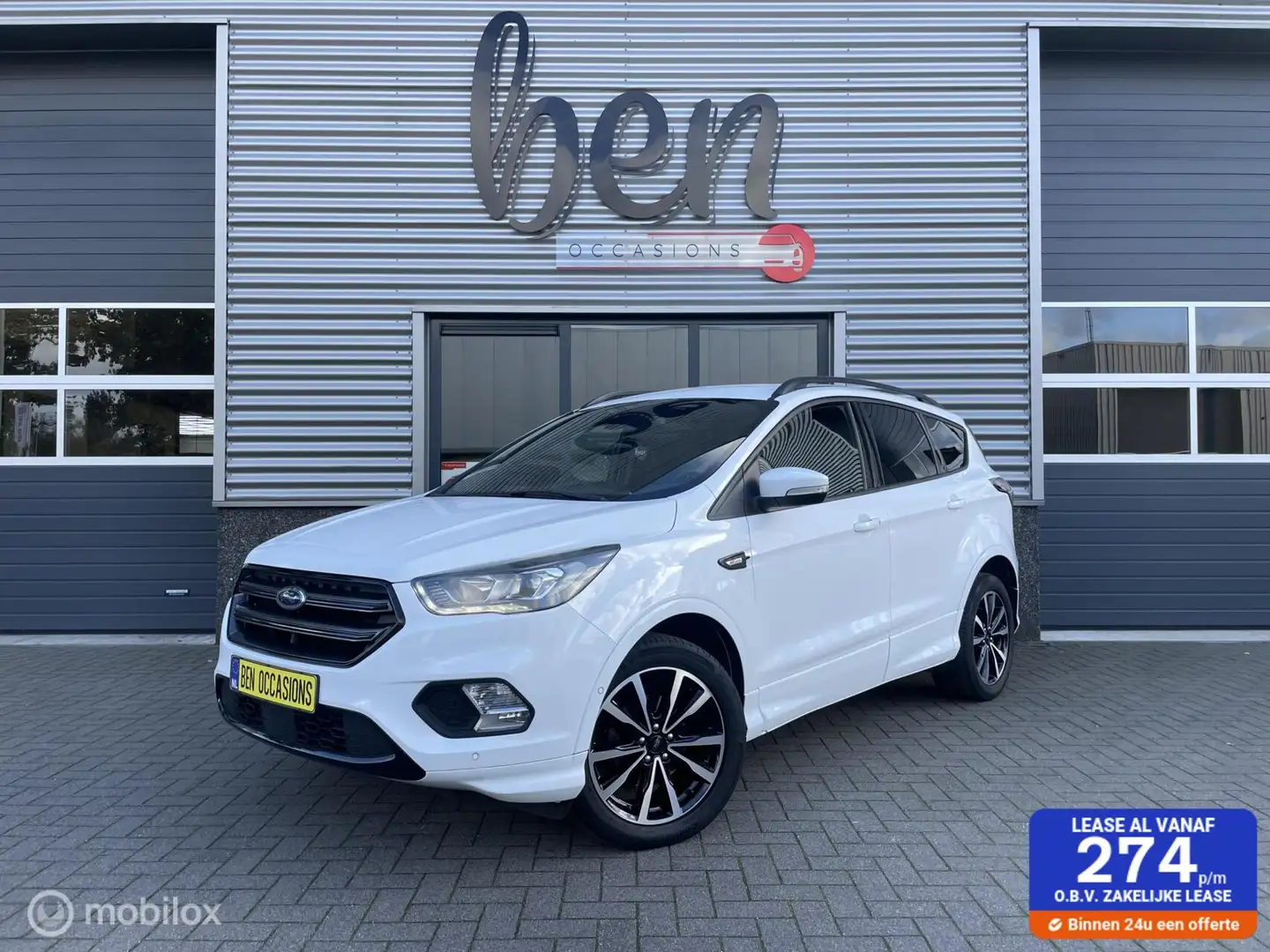 Ford Kuga 1.5 EcoBoost ST Line 2e Eig TOPSTAAT!!! Weiß - 1