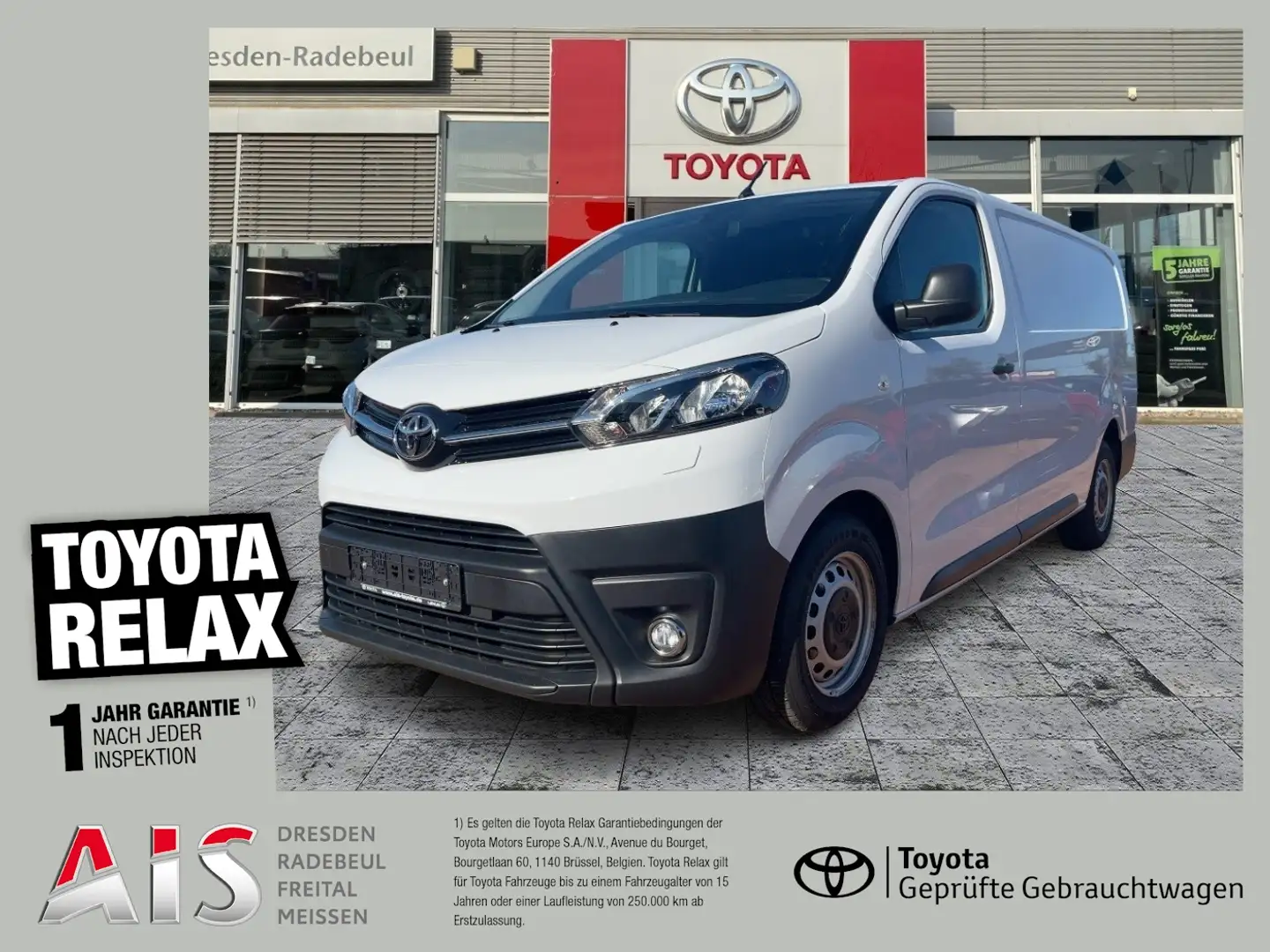 Toyota Proace Kasten 2.0 D-4D L2 Kasten Meister KAM*DAB Blanc - 1