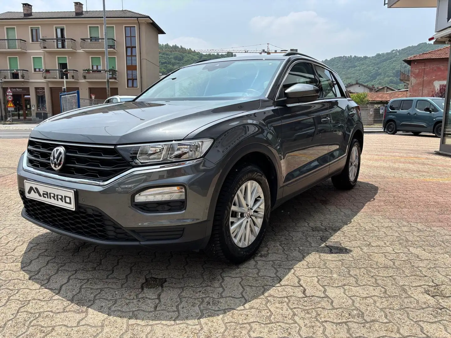Volkswagen T-Roc 1.0 TSI 115CV *Ruotino*Sedili Risc*Sensori Grigio - 2