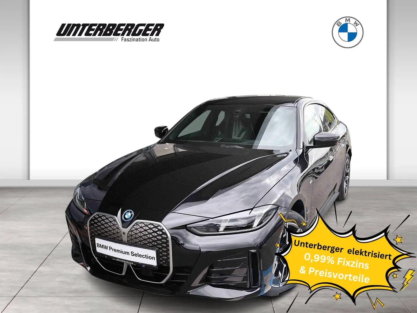 BMW i4 eDrive35 Gran Coupe M-Sport Black - 1