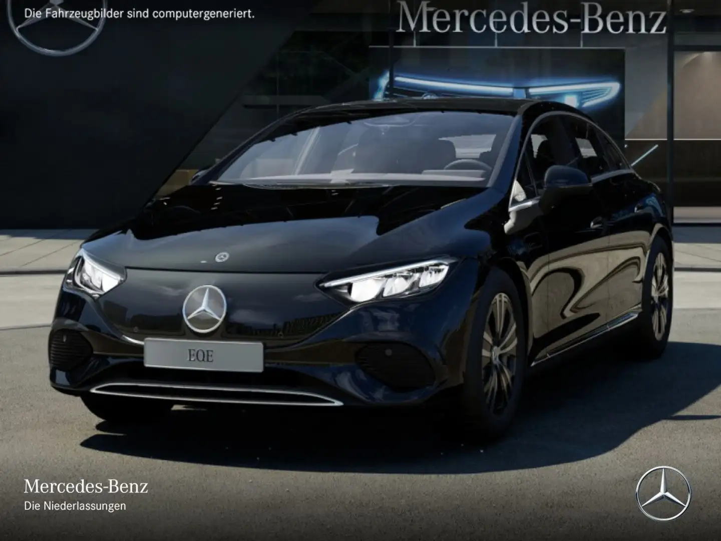 Mercedes-Benz EQE 300 Avantgarde WideScreen Pano LED Kamera PTS Schwarz - 2