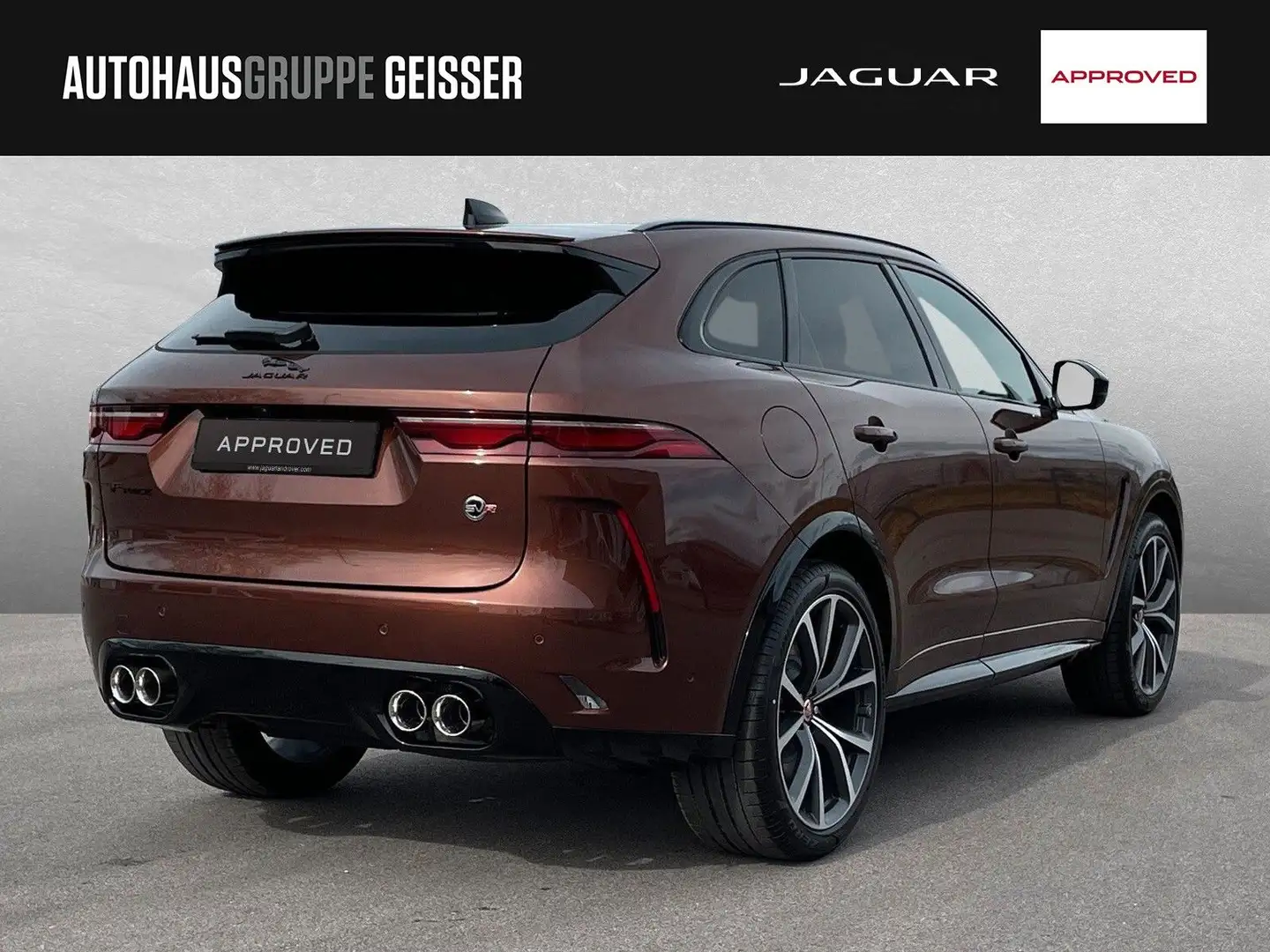 Jaguar F-Pace P550 SVR Spiced Copper Edition AHK ACC SD Braun - 2