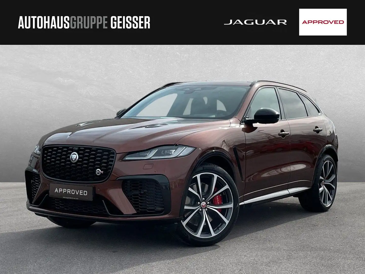 Jaguar F-Pace P550 SVR Spiced Copper Edition AHK ACC SD Braun - 1