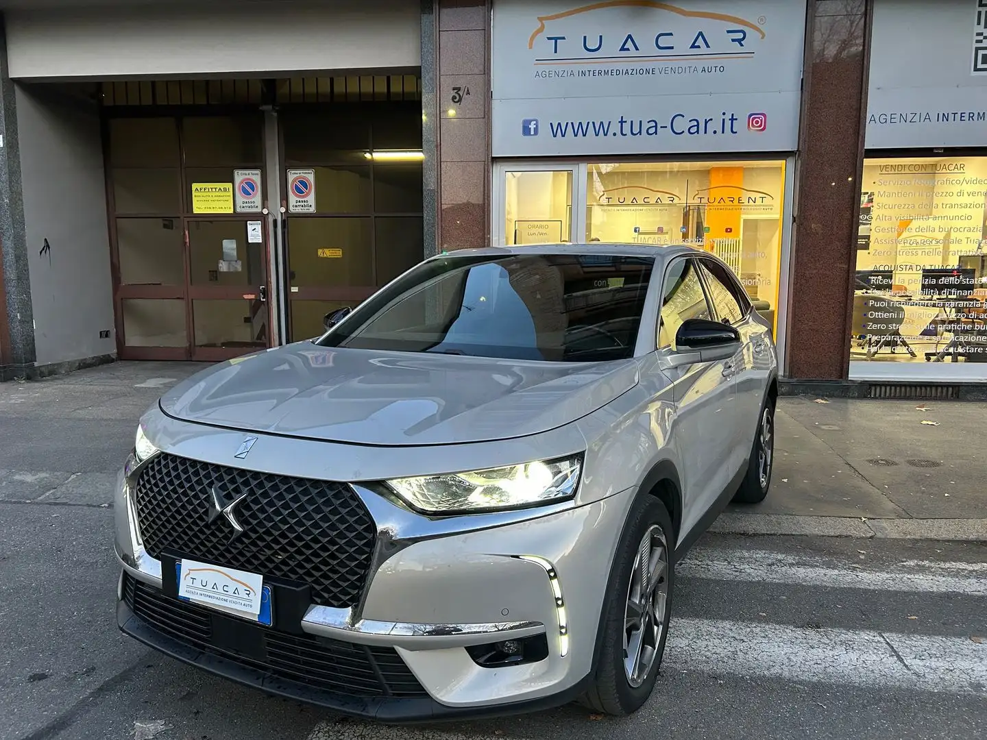 DS Automobiles DS 7 Crossback Performance Line 1.5 Blue HDi 130 Blanc - 2