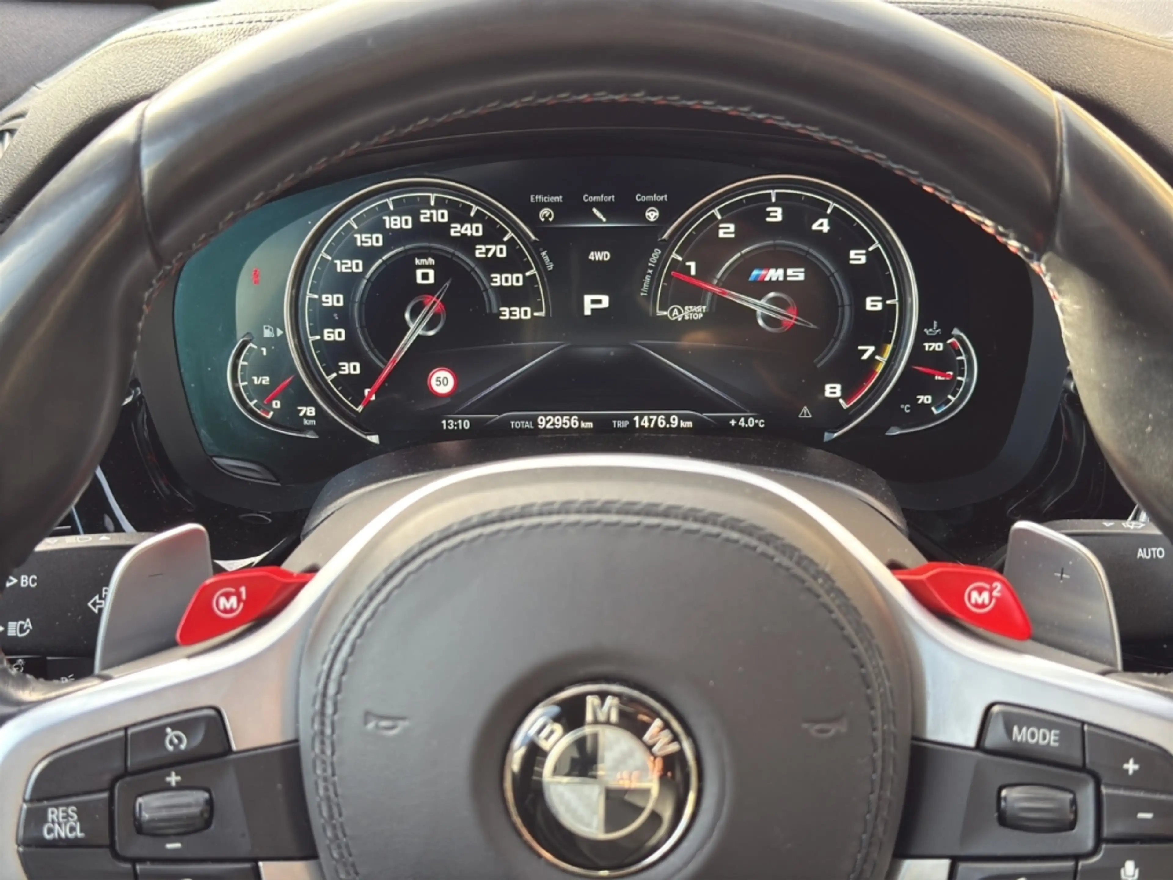 BMW M5 xDrive Carbon M Driver's Package — photo 17