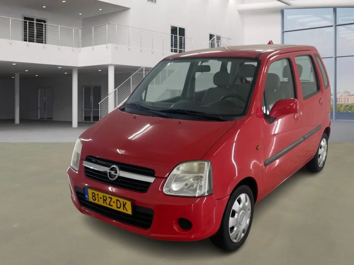 Opel Agila 1.2-16V Flexx cool/ZUINIG/HOGE INSTAP Rouge - 1