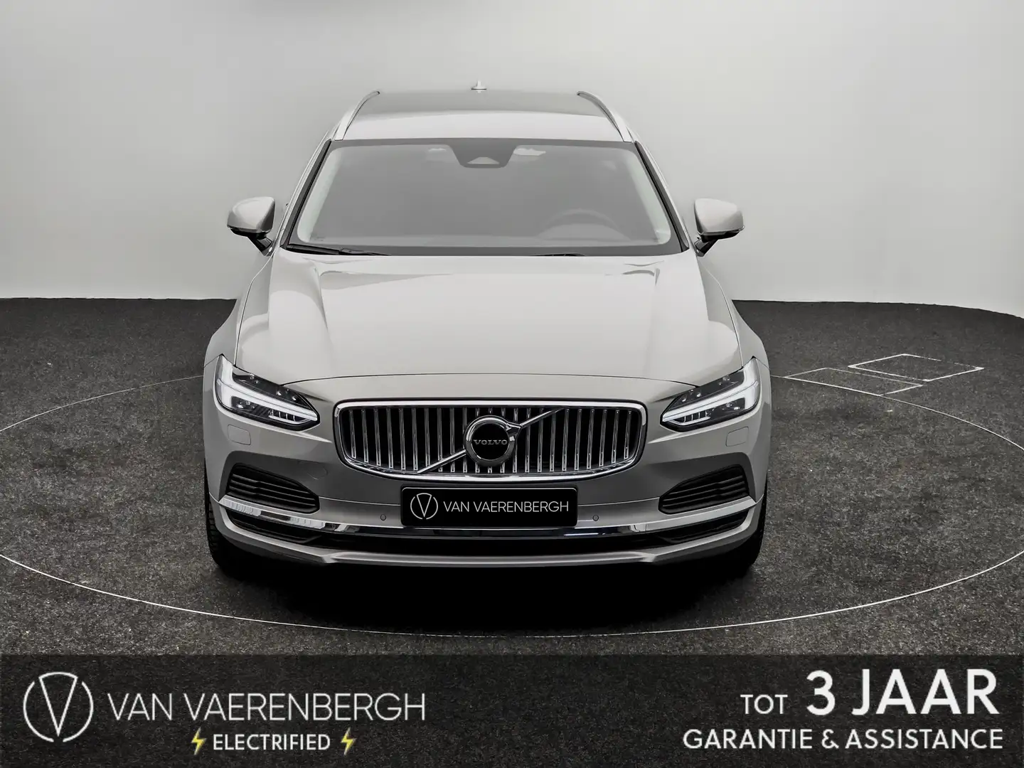 Volvo V90 Recharge T6 AWD Plus Bright PH * Navi|Leather|BLIS Zilver - 2