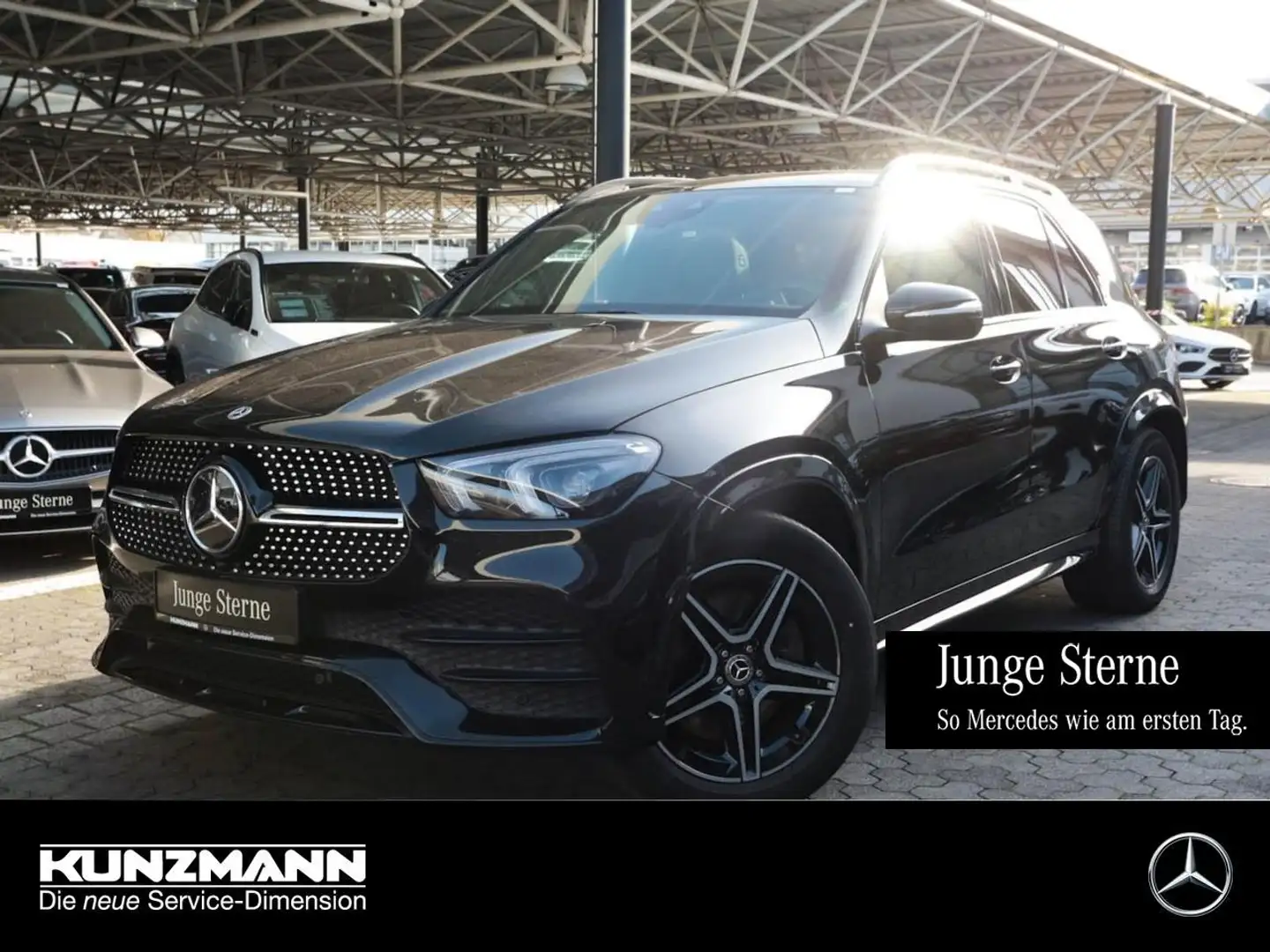 Mercedes-Benz GLE 350 de 4M AMG Night Panorama Kamera EasyP Schwarz - 1