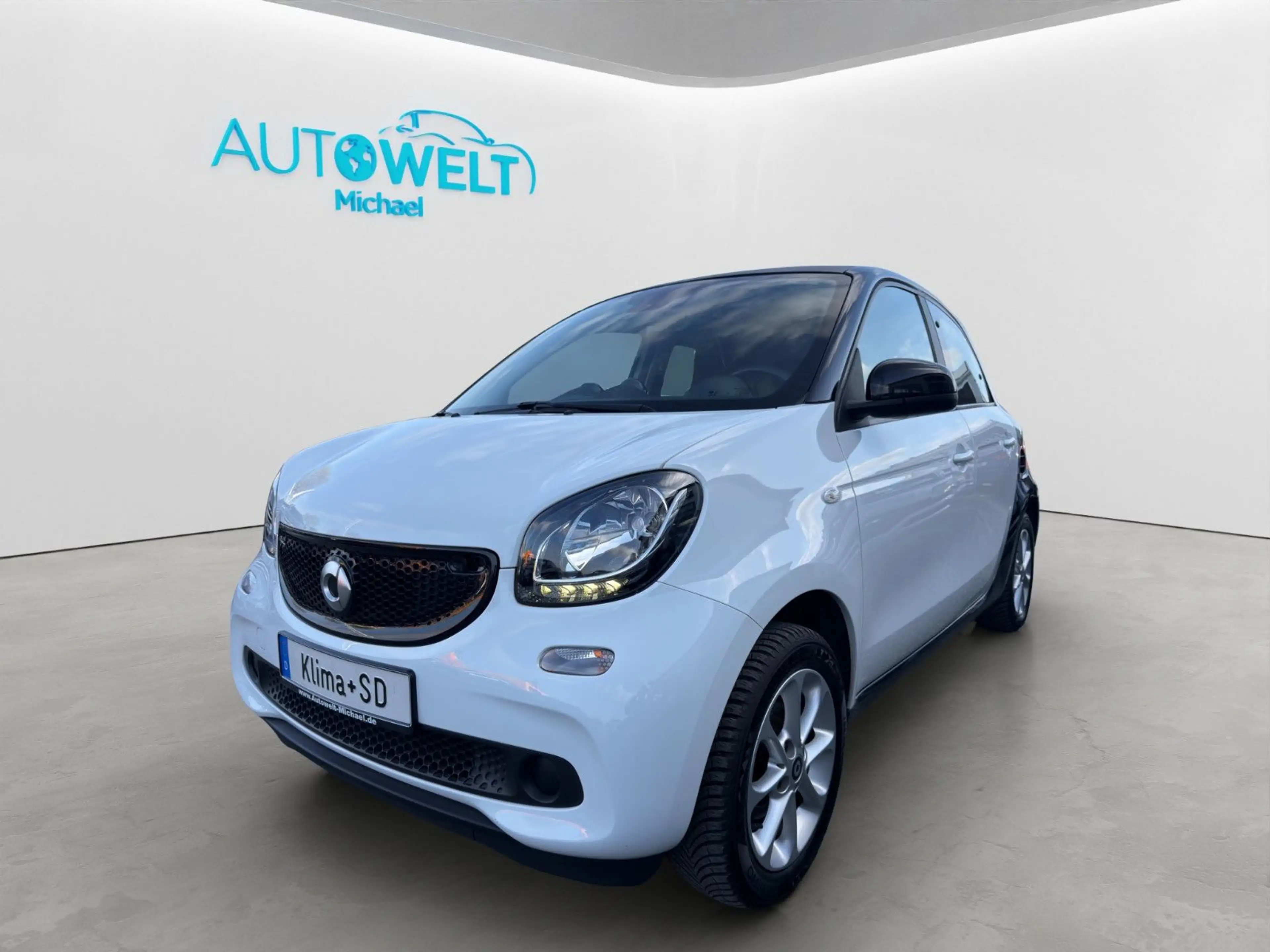smart forFour 1.0 el.Stoff-Faltdach KLIMAAUT SITZH ALU