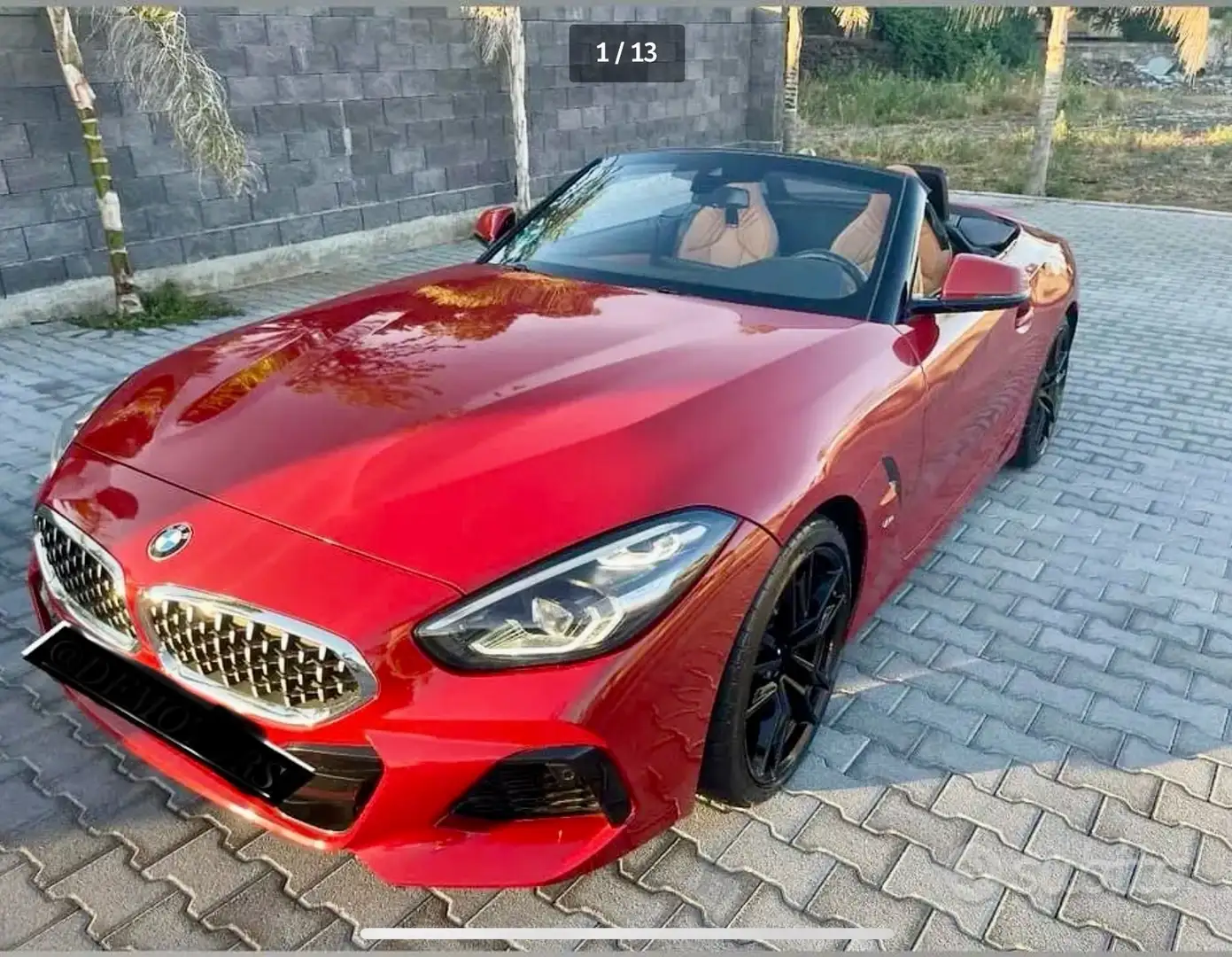 BMW Z4 Z4 sdrive 20i Msport auto Rosso - 2