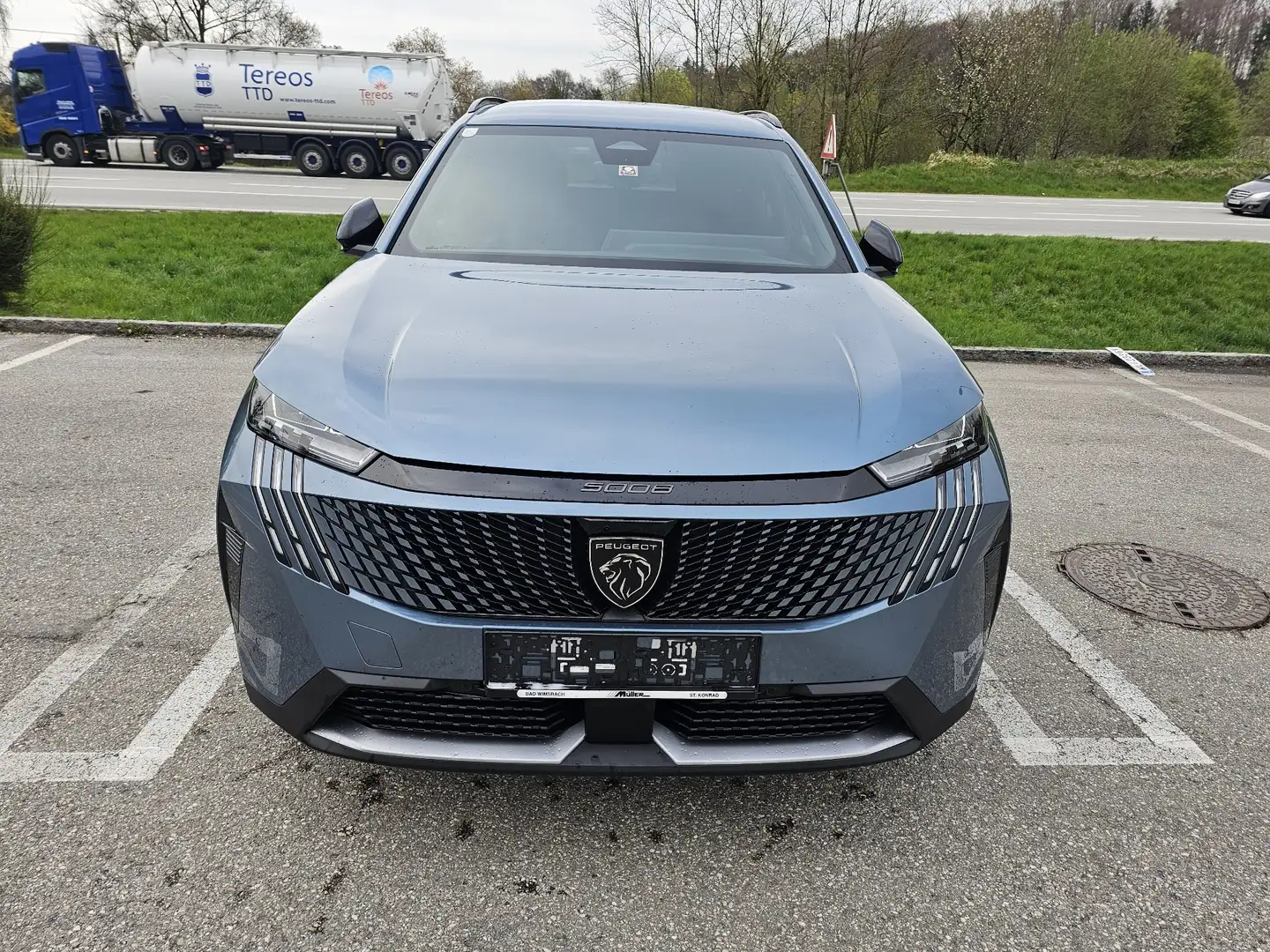 Peugeot 5008 Plug-in-Hybrid 195 e-DCS7 Allure inkl. Sonder. Blau - 2