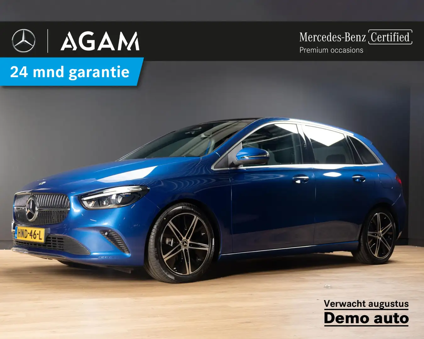 Mercedes-Benz B 180 Star Edition Luxury Line Panorama dak Modrá - 1