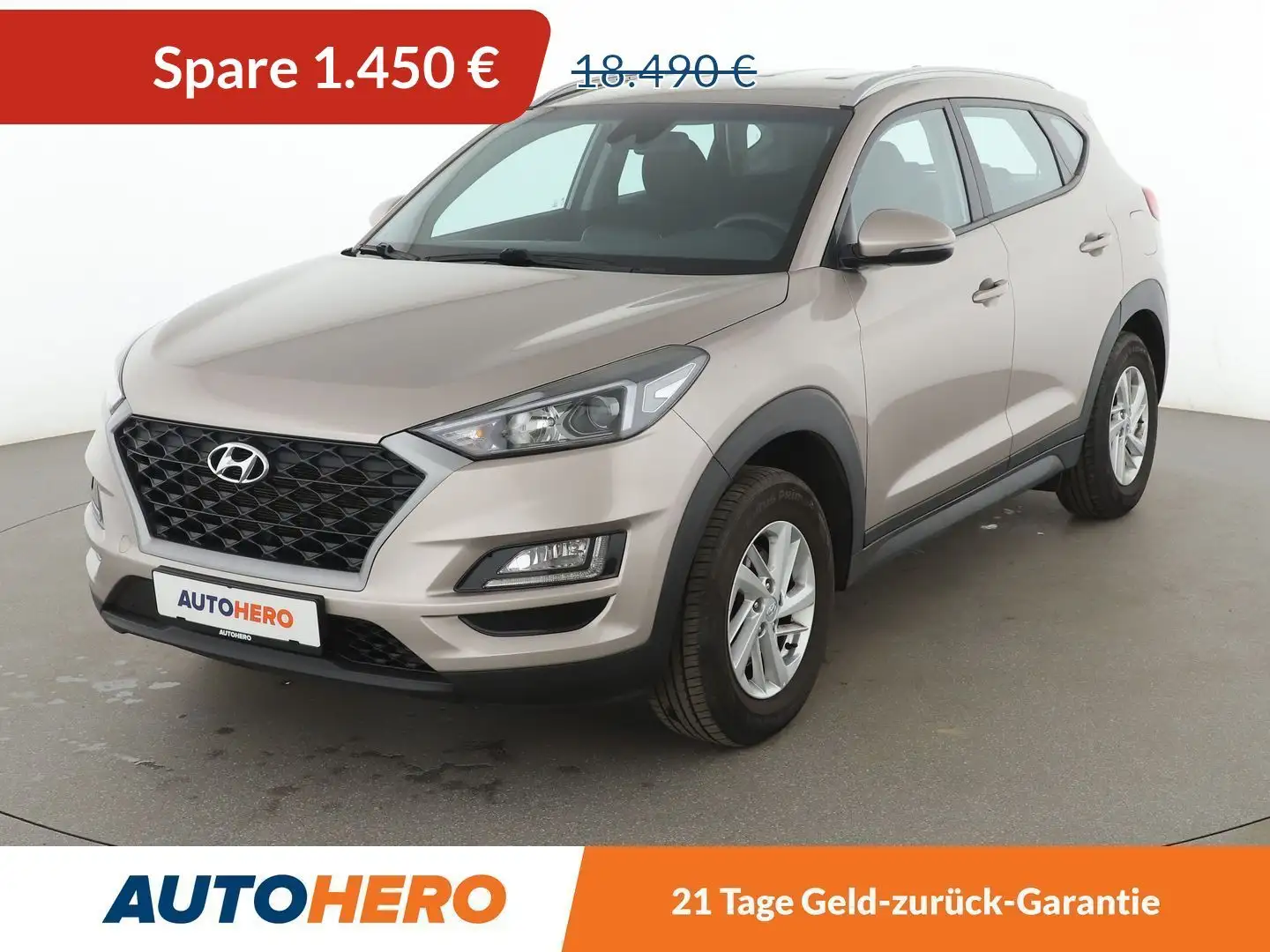 Hyundai TUCSON 1.6 Pure 2WD*TEMPO*CAM*PDC*SHZ*ALU* Weiß - 1