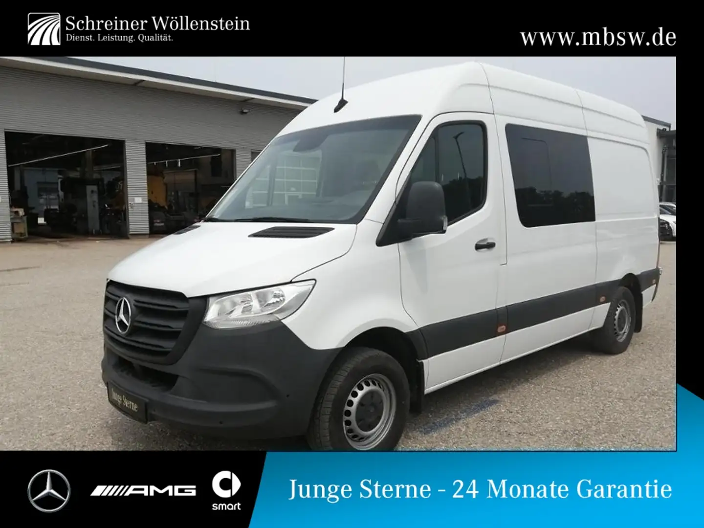 Mercedes-Benz Sprinter 315 Mixto L2H2 MBUX*Navi*Kamera*5-Sitze Weiß - 1