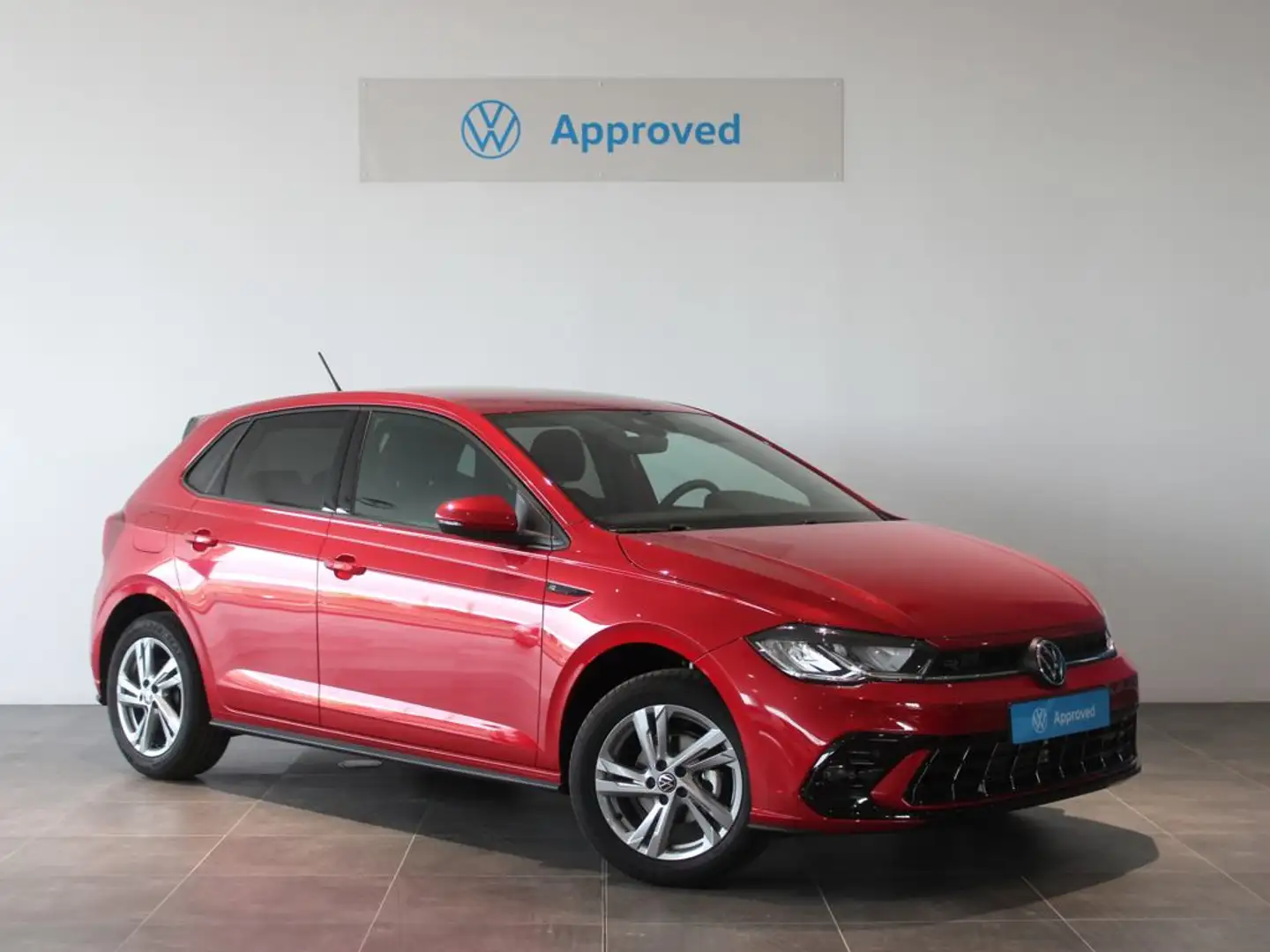 Volkswagen Polo 1.0 TSI R-Line DSG 85kW Rojo - 1