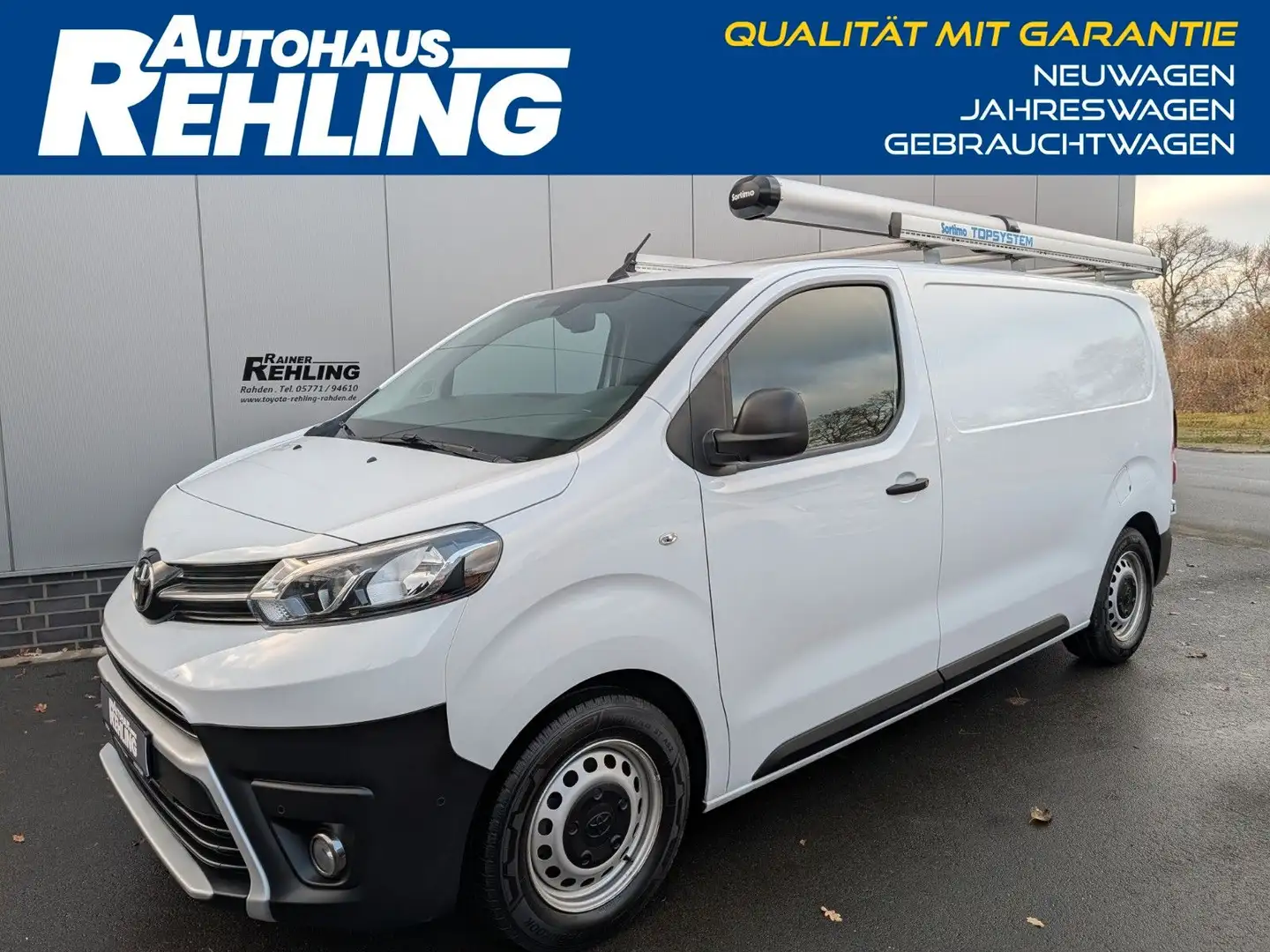Toyota Proace L1 Kasten Meister, Allwetter, Regale Weiß - 1