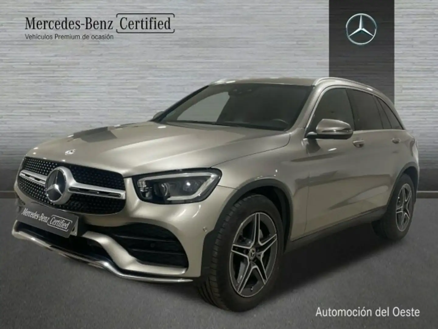 Mercedes-Benz GLC 200 d 4matic amg line (euro 6d) Plateado - 1