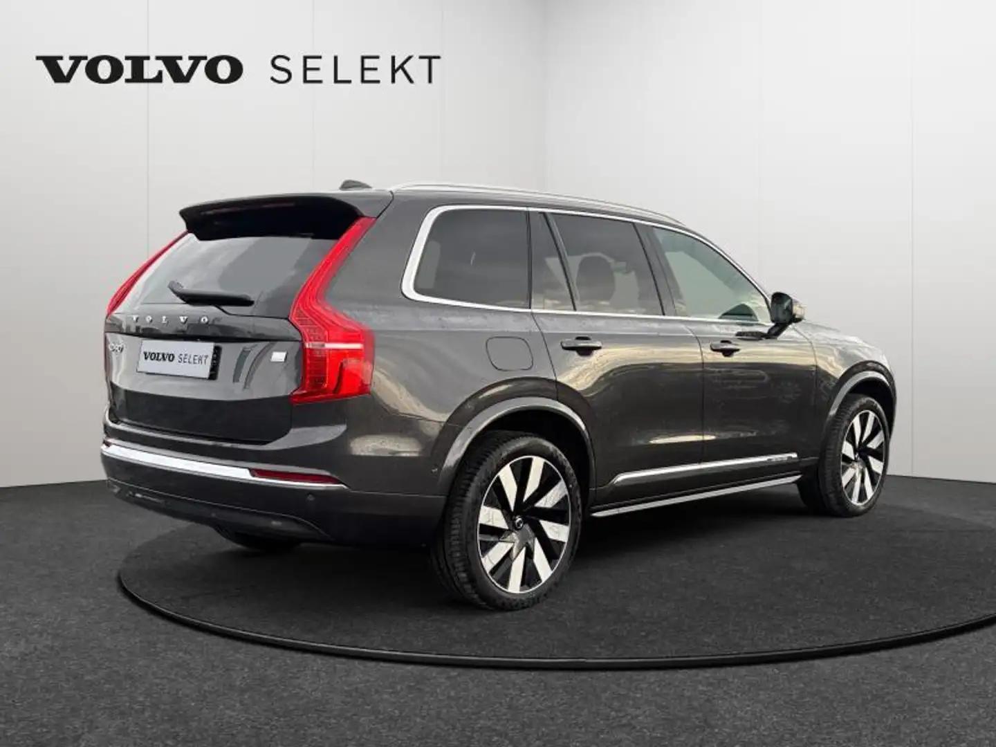 Volvo XC90 T8 Plus Bright / Hybride Gris - 2