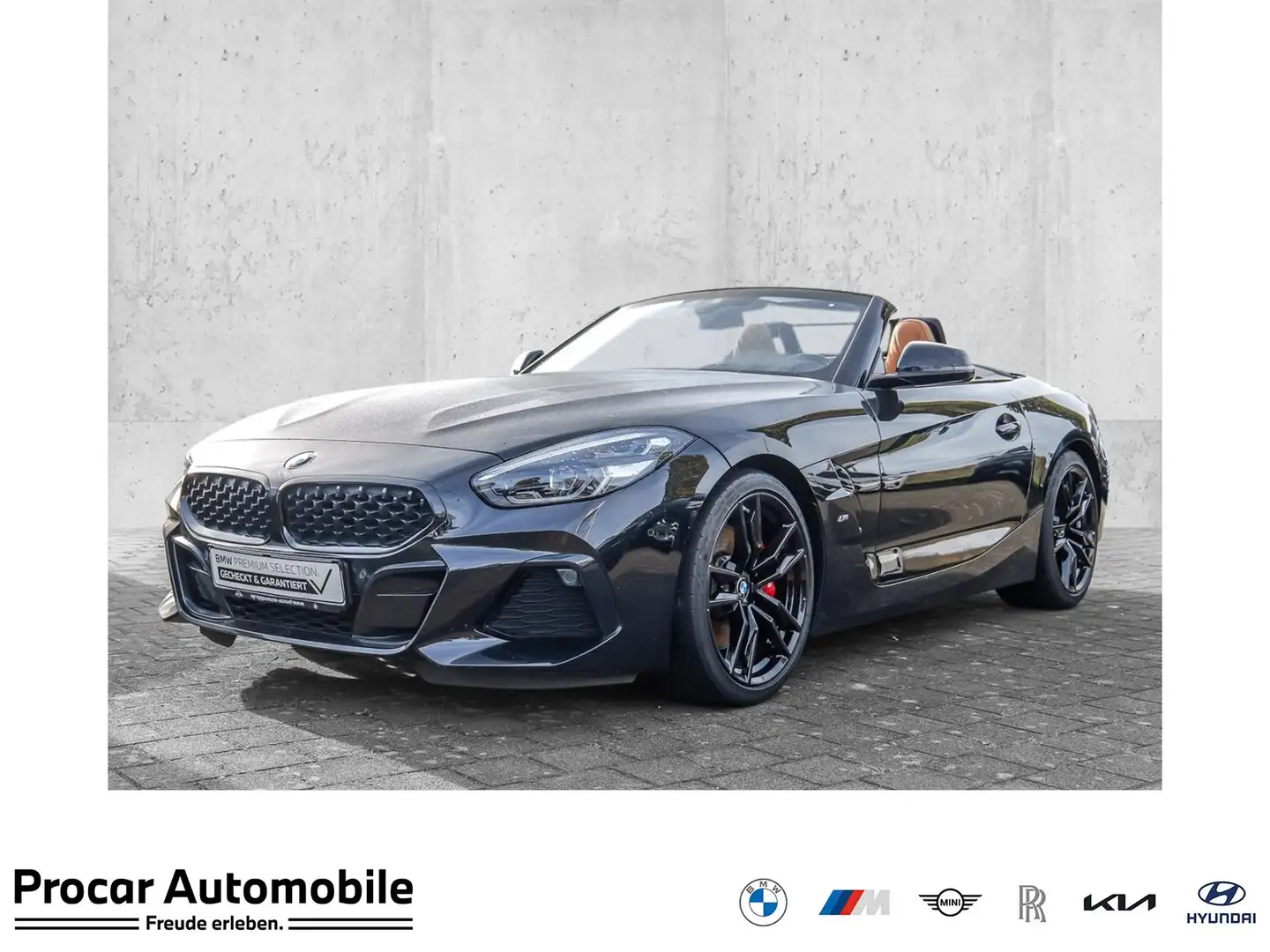 BMW Z4 sDrive30i M Sport ACC RFK NAVI LED PDC V+H Schwarz - 1