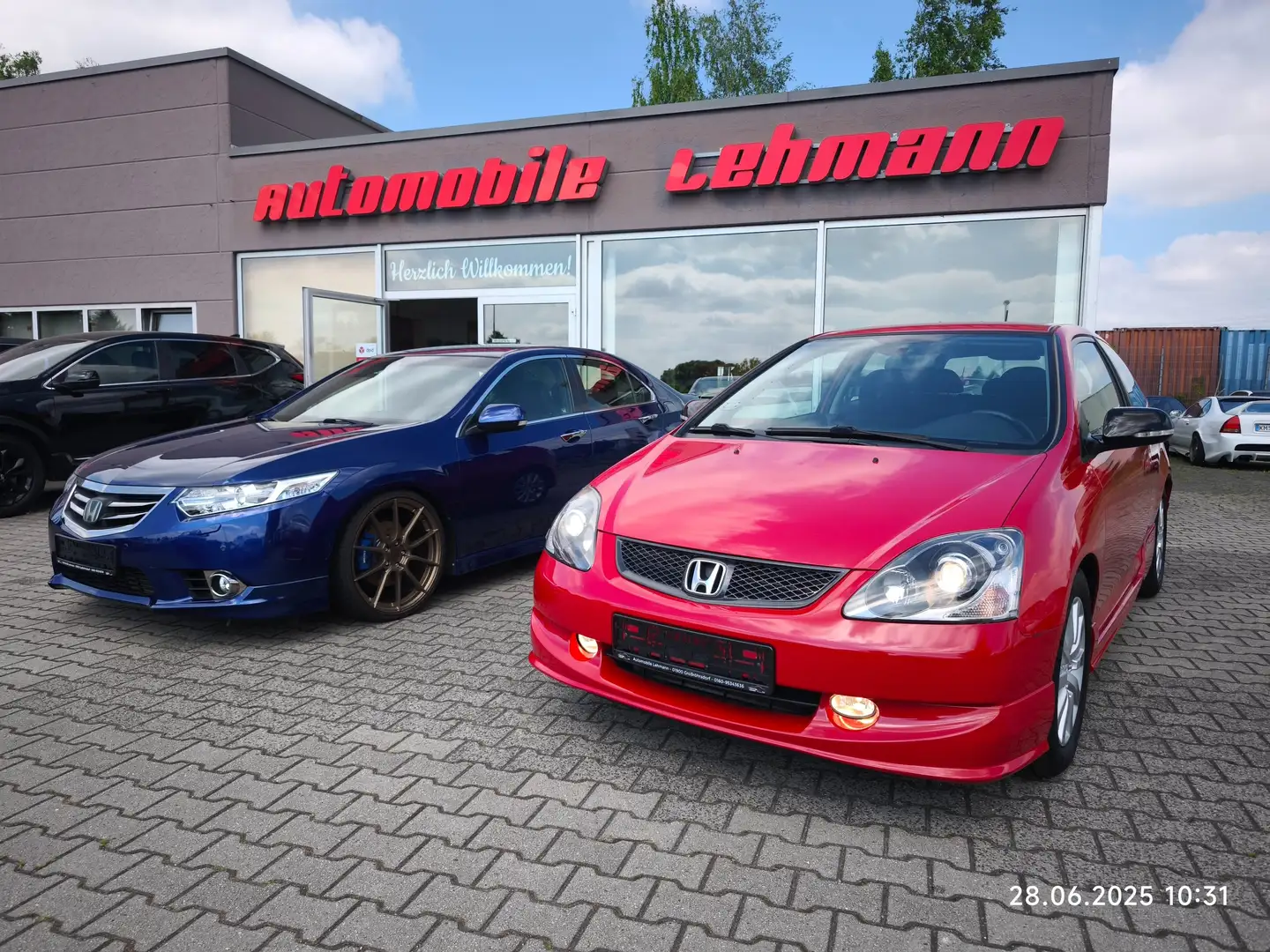 Honda Civic 1.4 i Sport EP1 HU NEU ! Rouge - 1