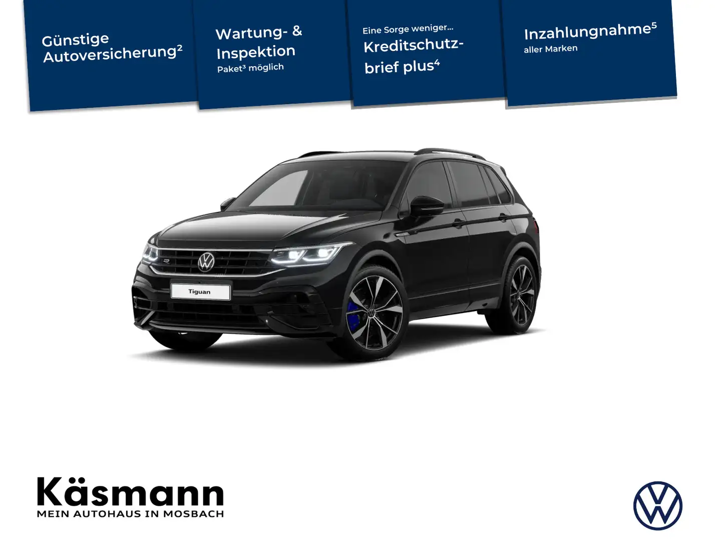Volkswagen Tiguan R 2.0TSI 4Motion MATRIX BLACKSTYLE 360 Schwarz - 1