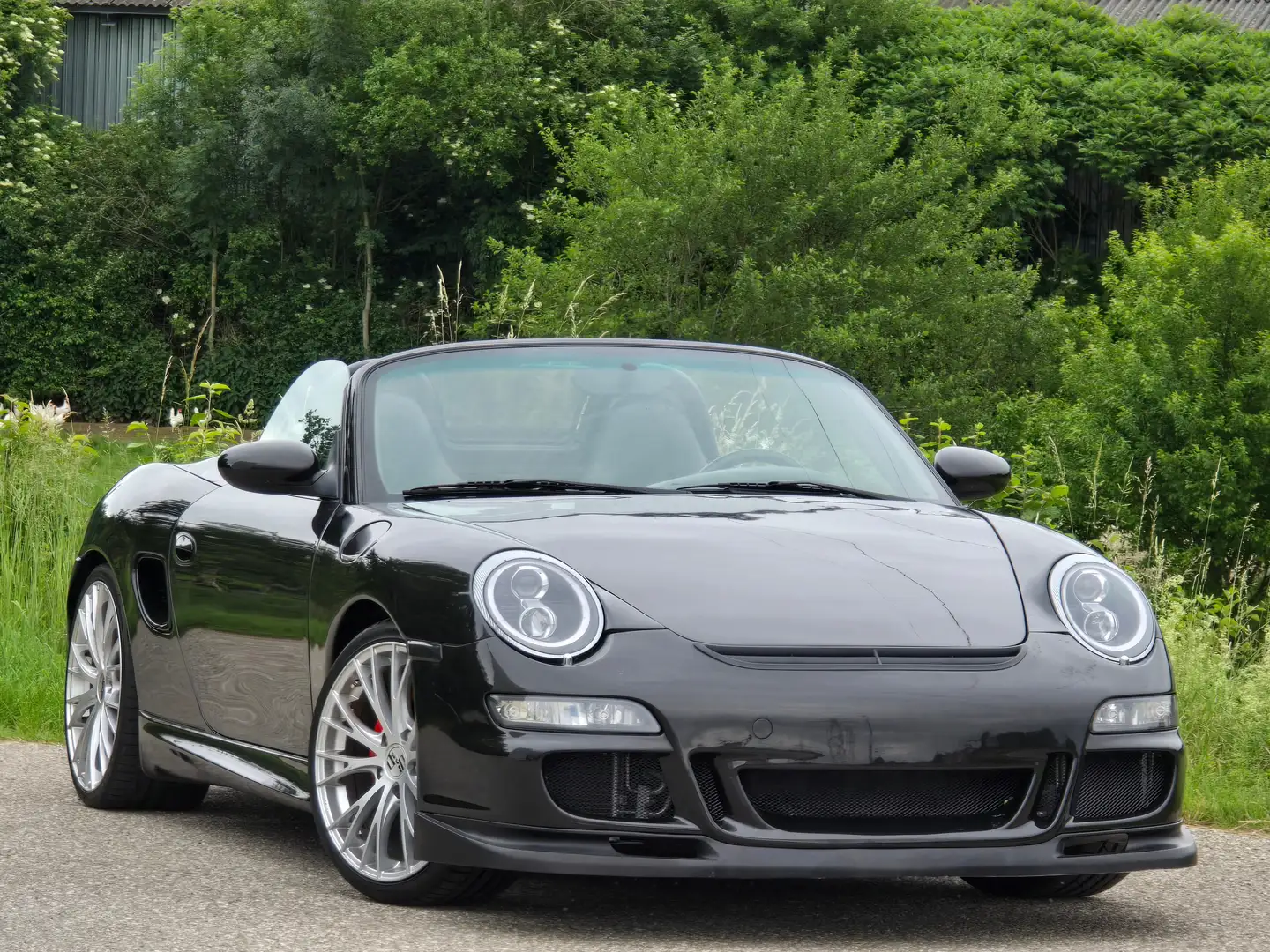 Porsche Boxster Top* Kredit* Cabrio* Leder* Gepflegter Zustand* Noir - 2