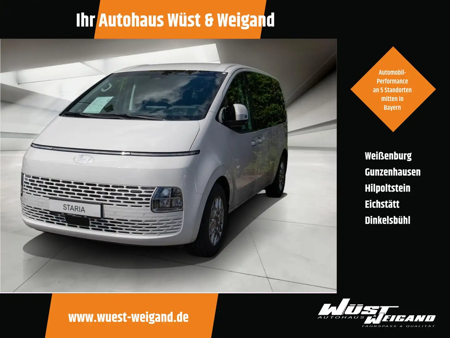 Hyundai STARIA Staria 1.6 T-GDI Hybrid Trend 2WD (9-Sitzer) Beyaz - 1