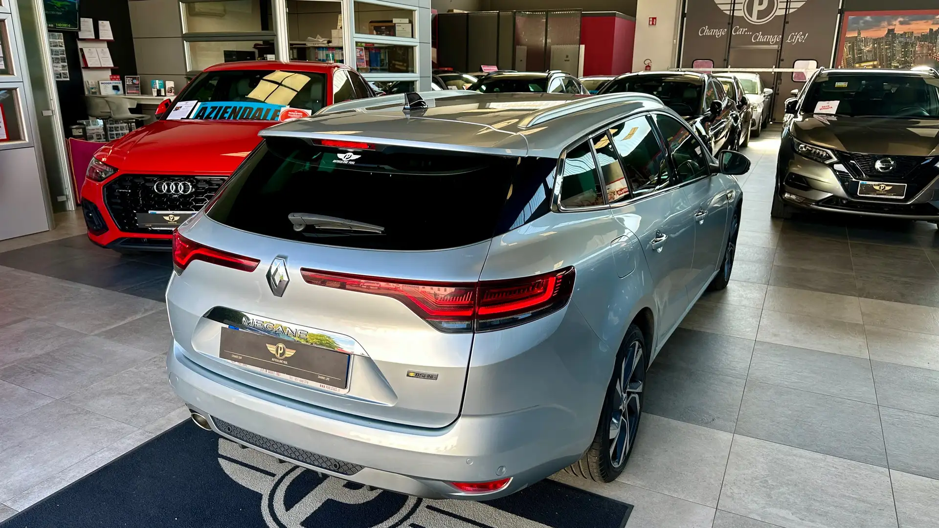 Renault Megane Sporter 1.3 tce 140CV EDC FAP RS Line Argent - 2