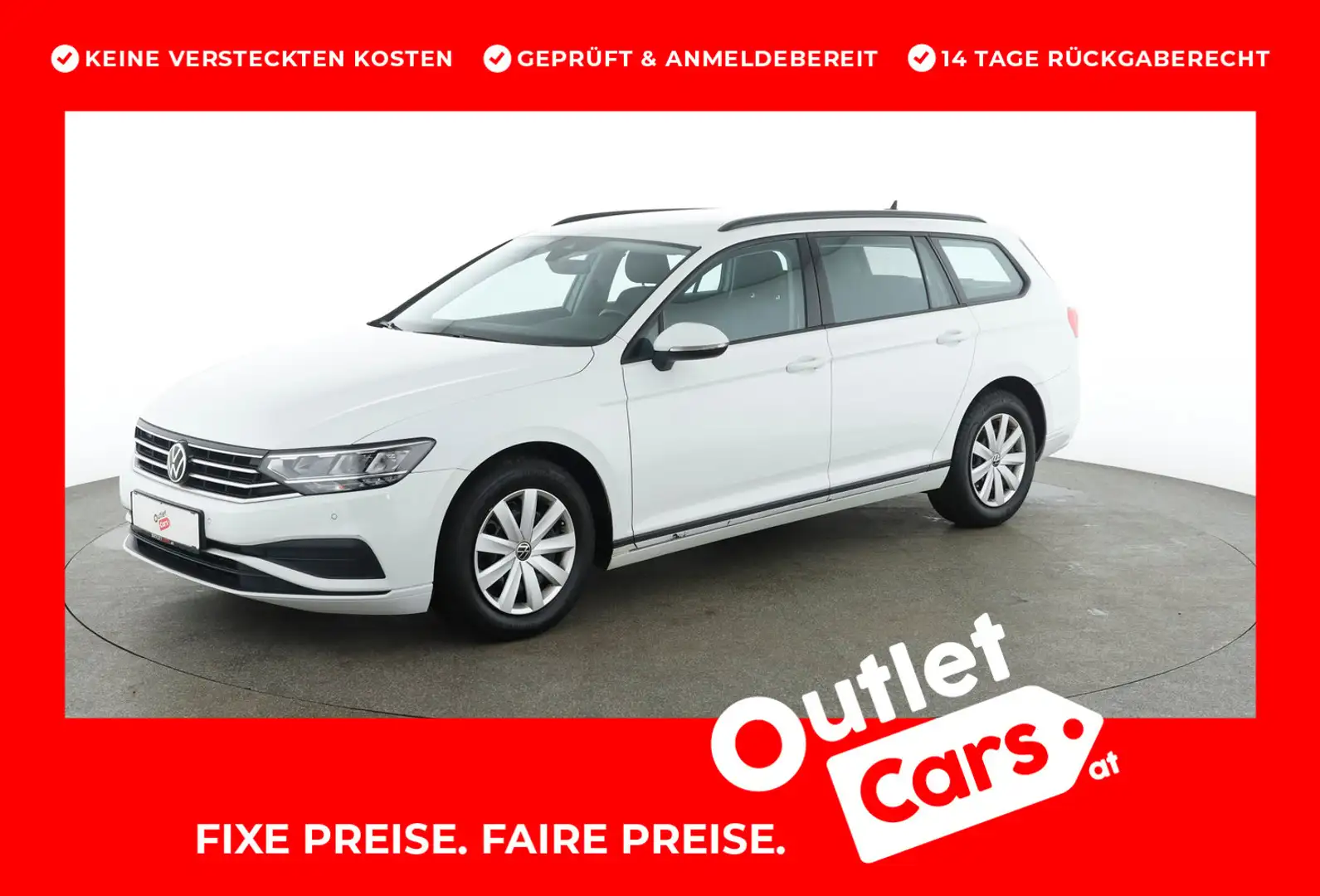 Volkswagen Passat Variant TDI Weiß - 1