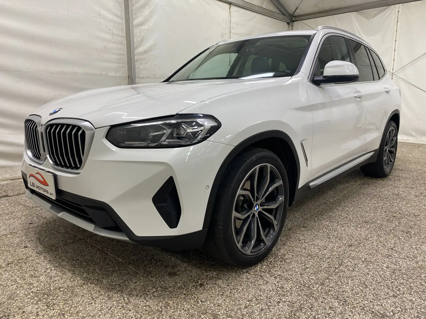 BMW X3 X3 xdrive20d mhev 48V  auto Bianco - 1
