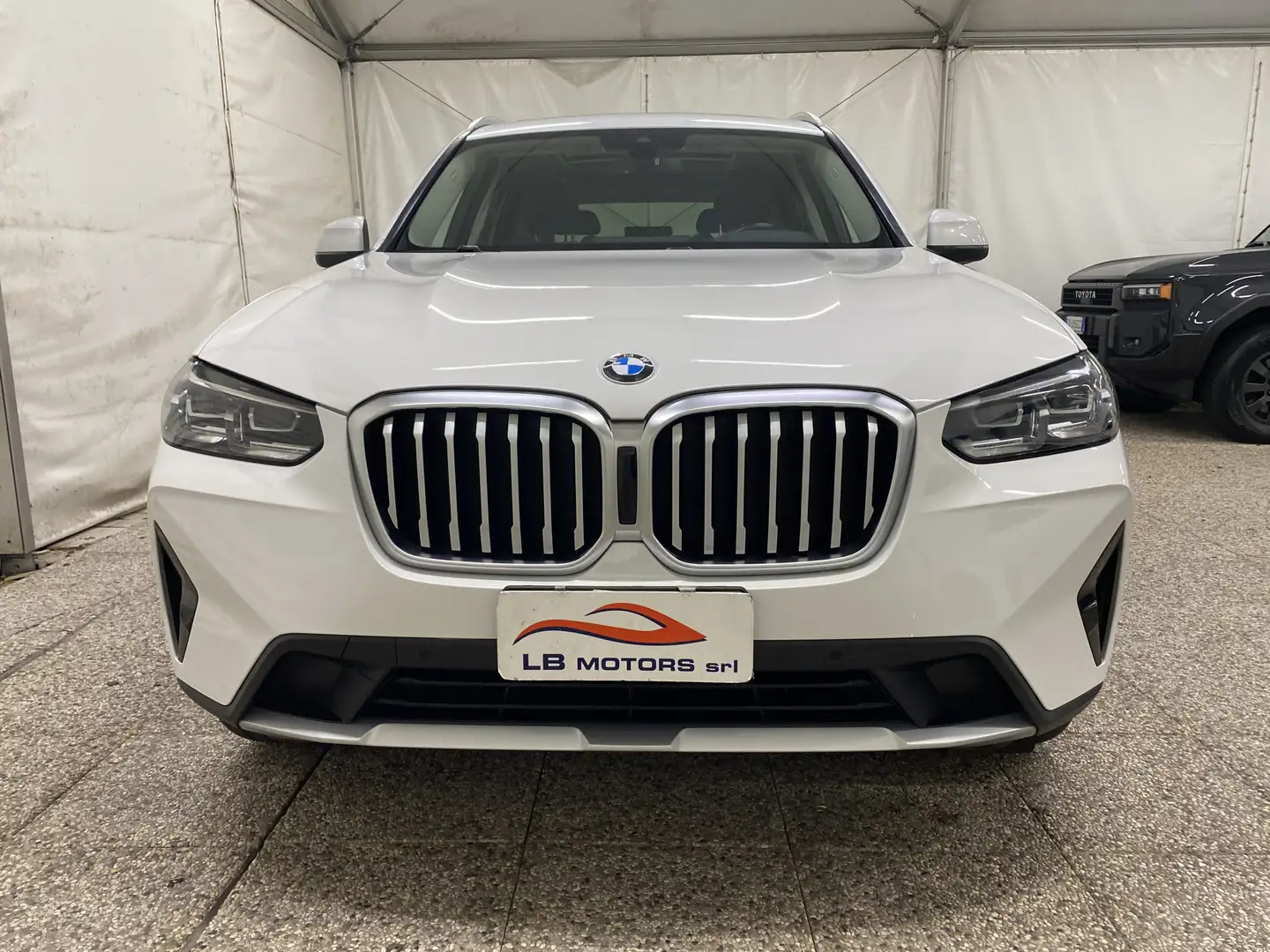 BMW X3 X3 xdrive20d mhev 48V  auto Bianco - 2
