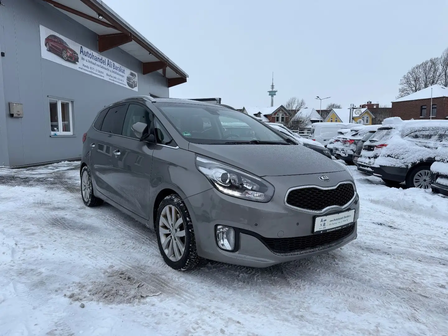 Kia Carens 1.6 FIFA World AHK NAVI 4xSHZ Lenkrad Hz. Silber - 1