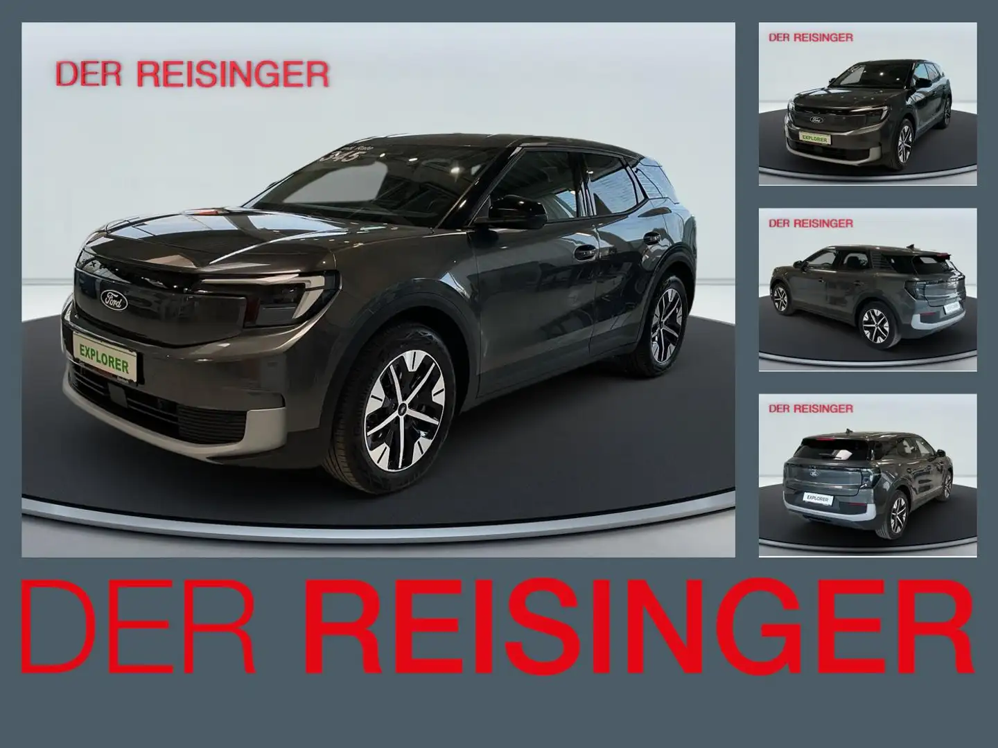 Ford Explorer Select Extended Range 77KWh ACC+AHK+LED Grau - 1