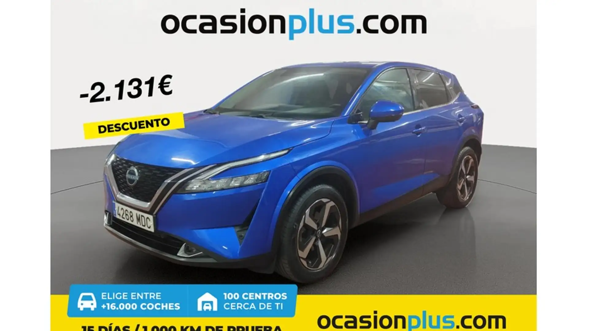 Nissan Qashqai 1.3 DIG-T mHEV 12V N-Connecta 4x2 103kW Azul - 1
