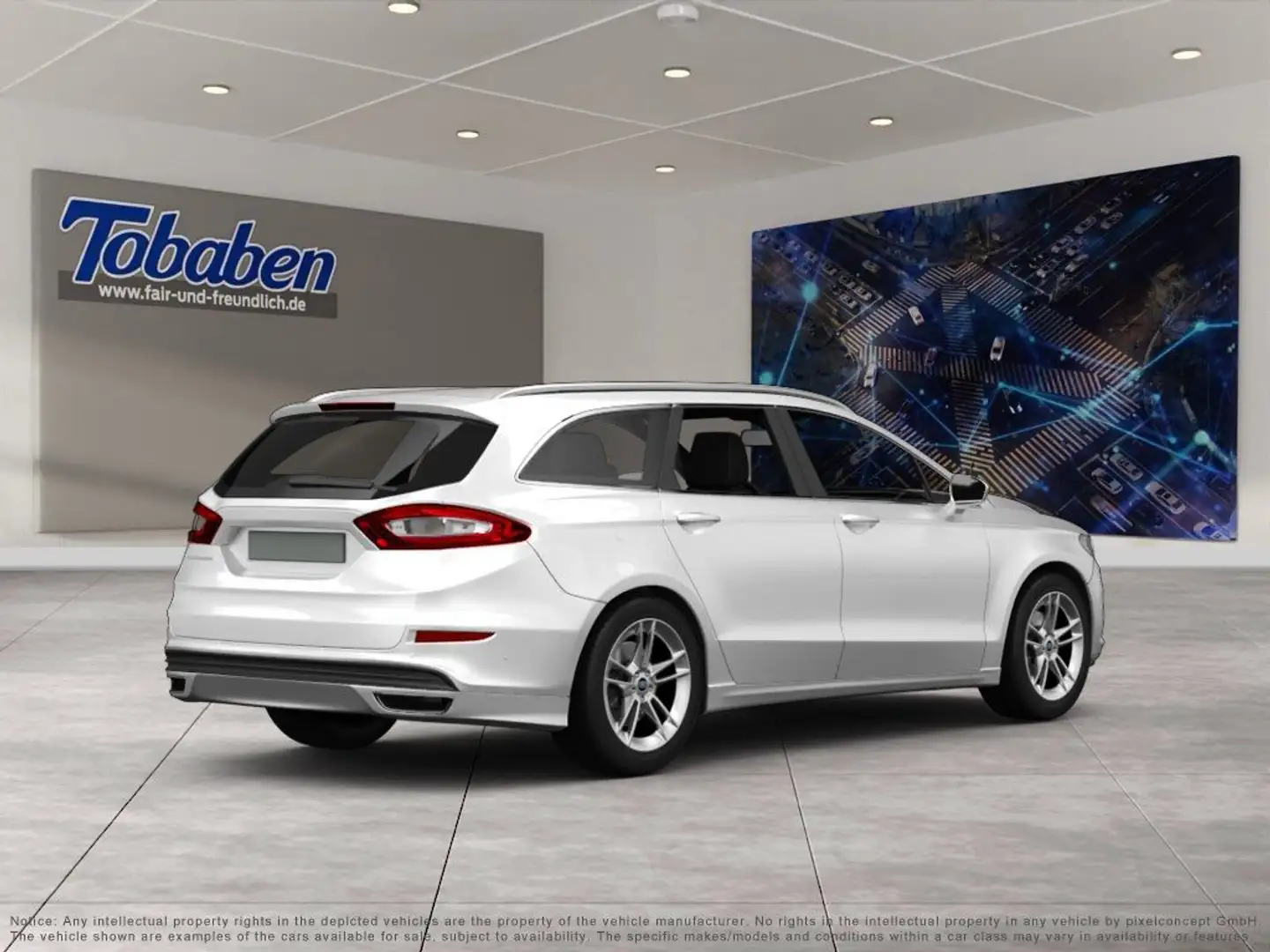 Ford Mondeo 2.0 TDCi Titanium Weiß - 2
