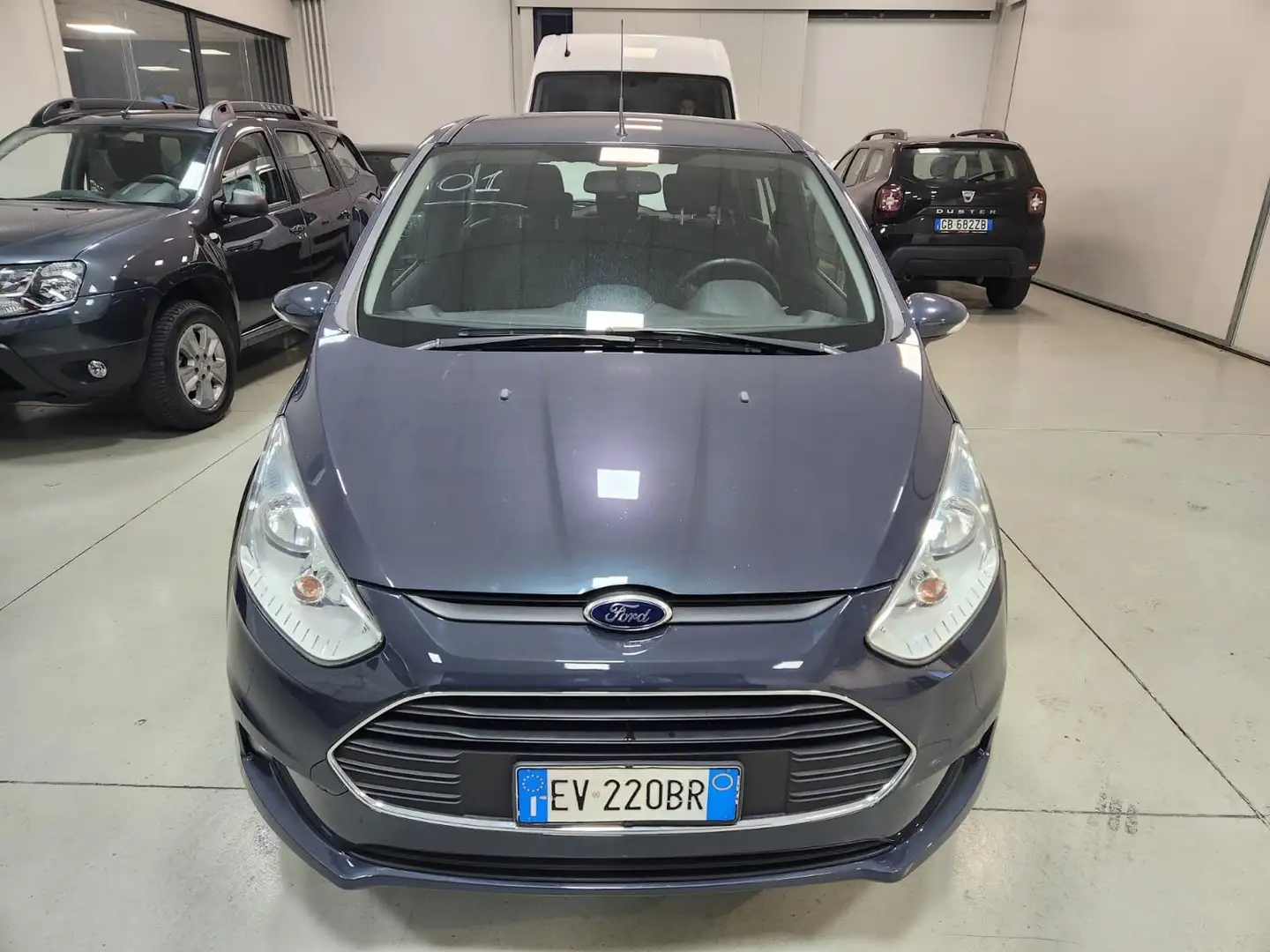 Ford B-Max B-Max 1.5 tdci 75cv+UNICO PROPRIETARIO+OK NEOPATEN Blu/Azzurro - 2