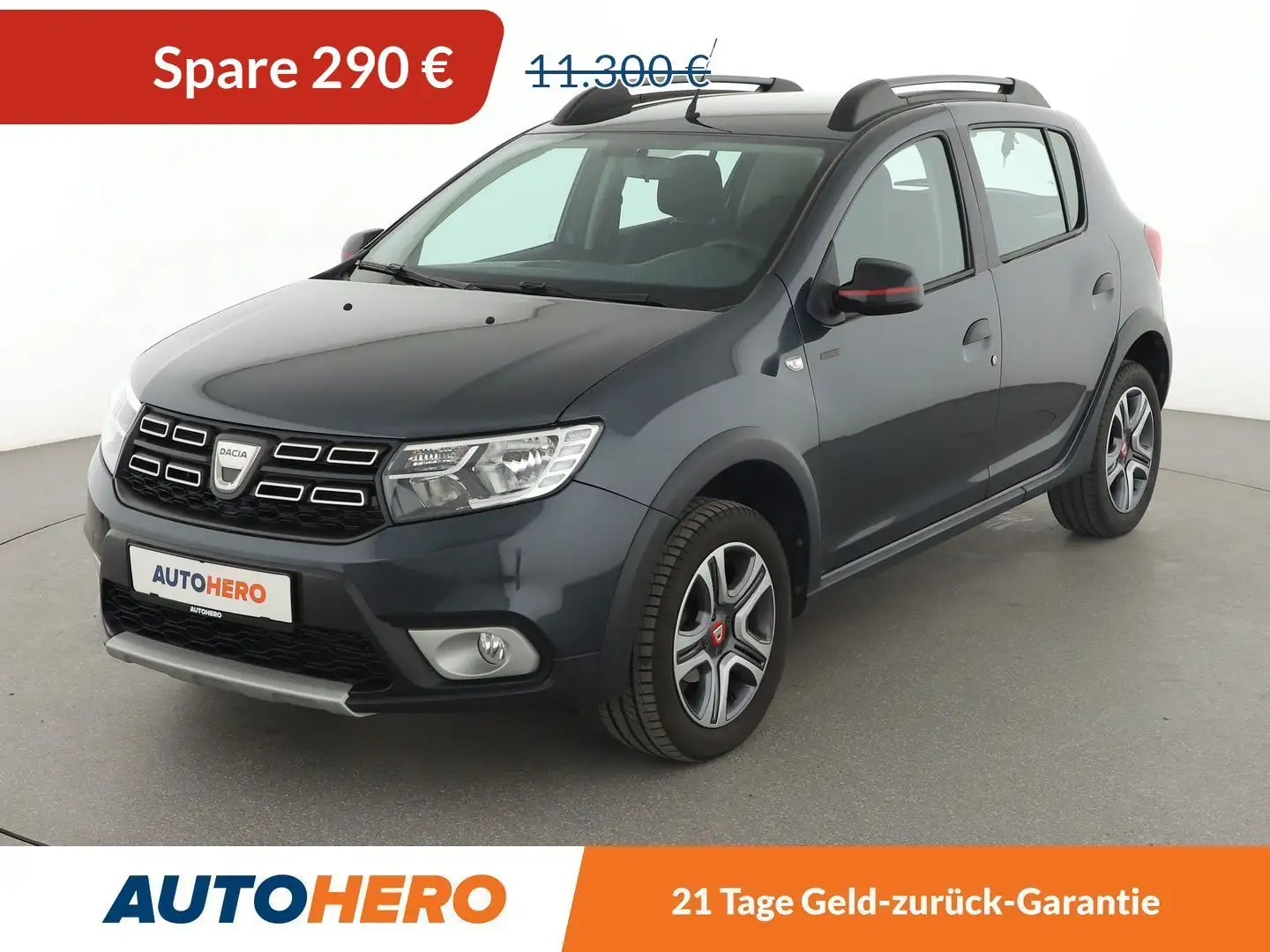 Dacia Sandero 0.9 TCe Techroad *NAVI*TEMPO*PDC*KLIMA* Šedá - 1