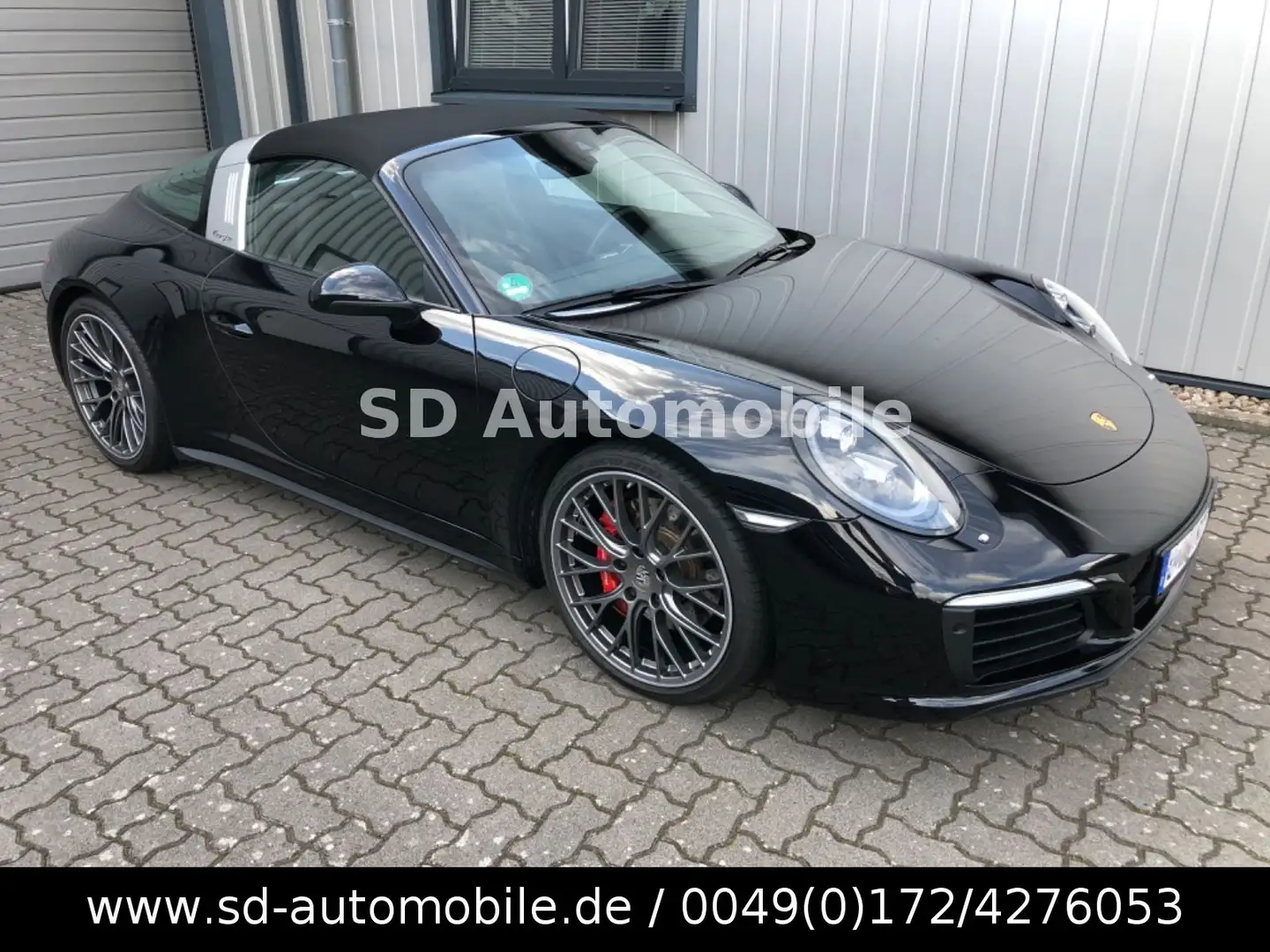 Porsche 991 / 911 4S TARGA SCHECKHEFT+U-FREI+APROVED Black - 1