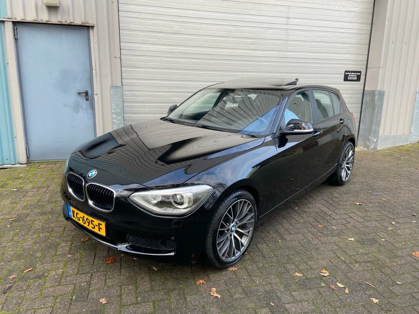 BMW 116 i excutive /panoramadak/18inch velgen Noir - 2