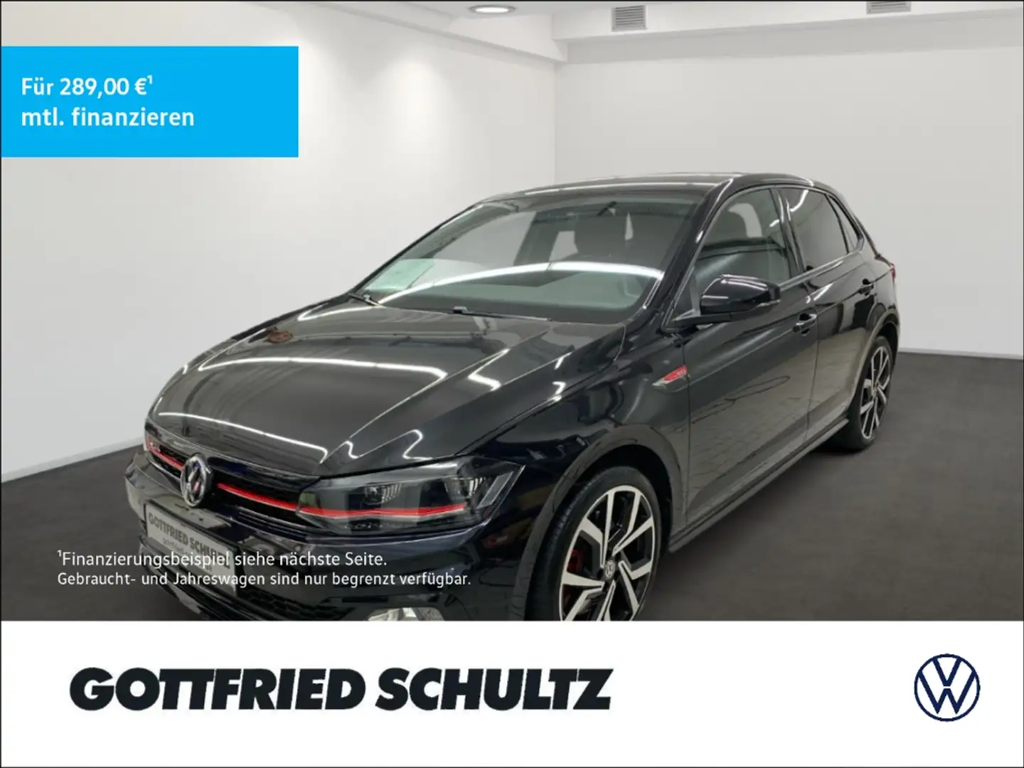 Volkswagen Polo GTI 2.0 TSI DSG AID DWA Navi LED RFK Keyless Noir - 1