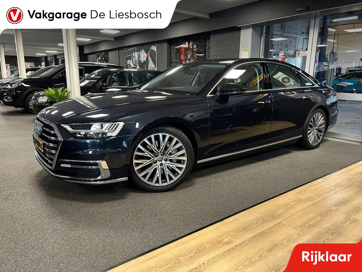 Audi A8 55 TFSI quattro / Leder / Navigatie / 20inch / B&O Blau - 2