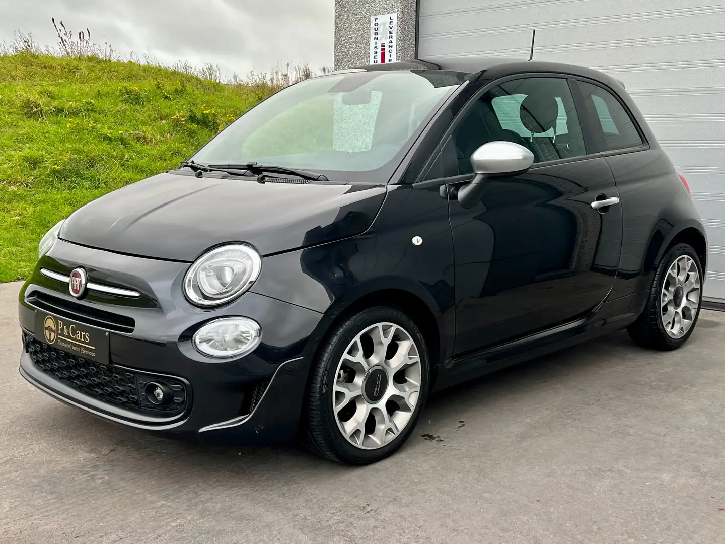 Fiat 500 500 1.2i Rockstar Zwart - 1