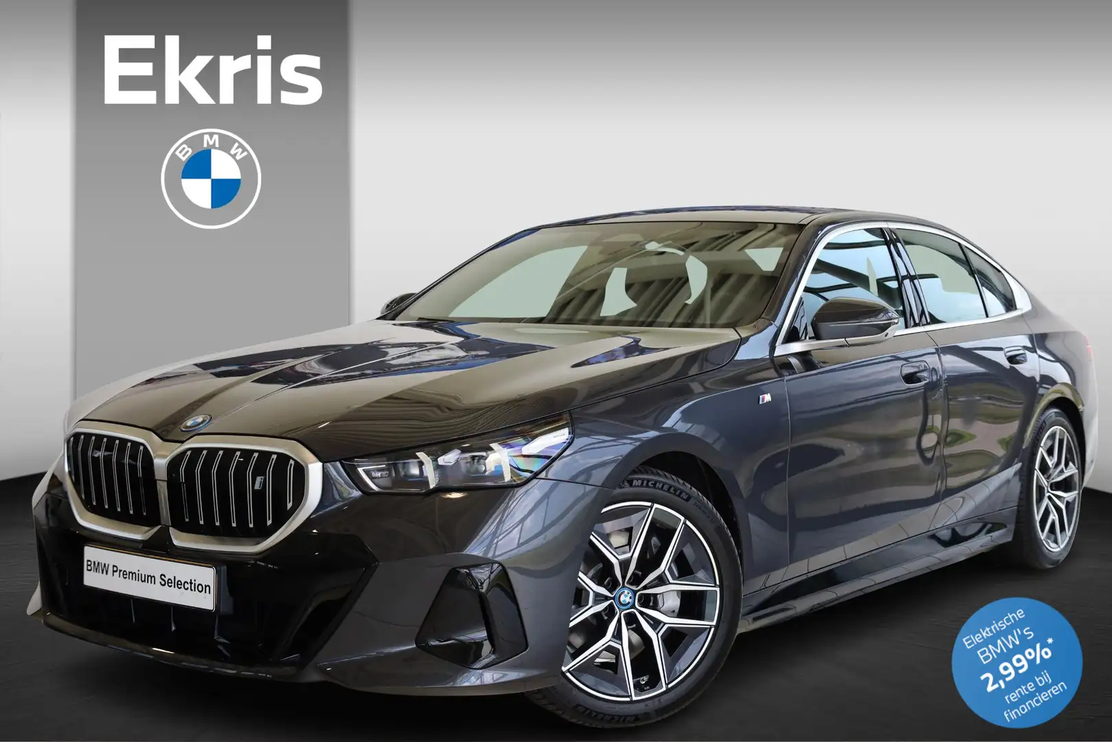 BMW i5 eDrive40 | M Sportpakket | Innovation Pack | Trave Gris - 1