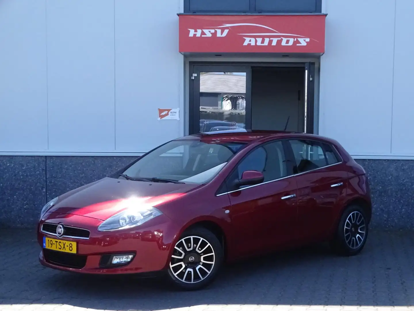 Fiat Bravo 1.4 MultiAir MyLife airco navi cruise Piros - 1